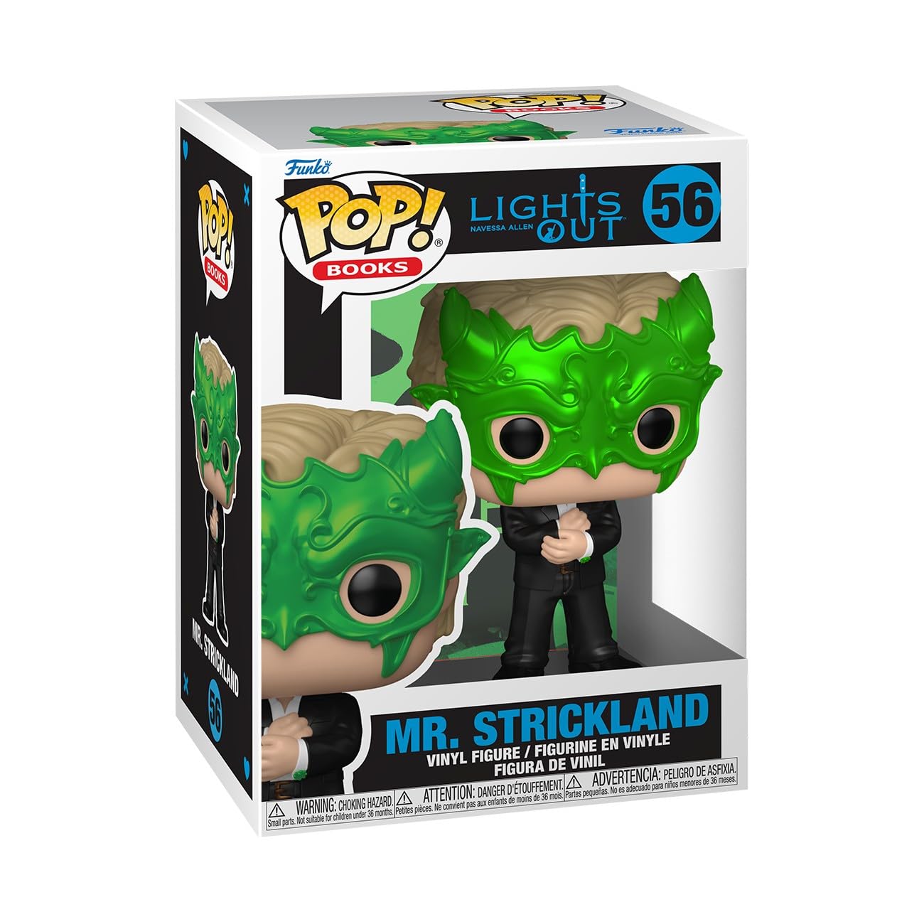 Funko Pop! Books: Into the Darkness - Mr. Strickland Vinyl Figure | 3.75 Inch Collectible 1