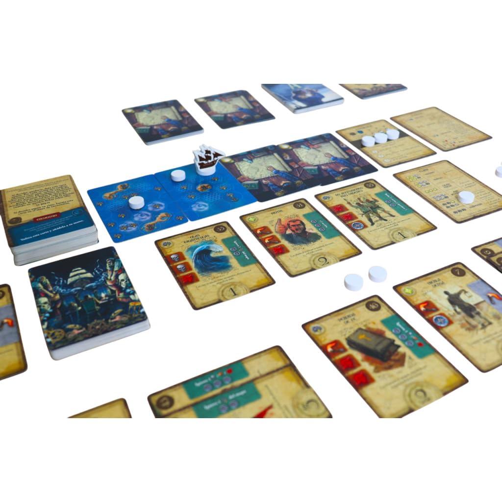 Ludonova Adamastor Board Game | Ages 14+ | Solo Play | ~30 Min Duration 2