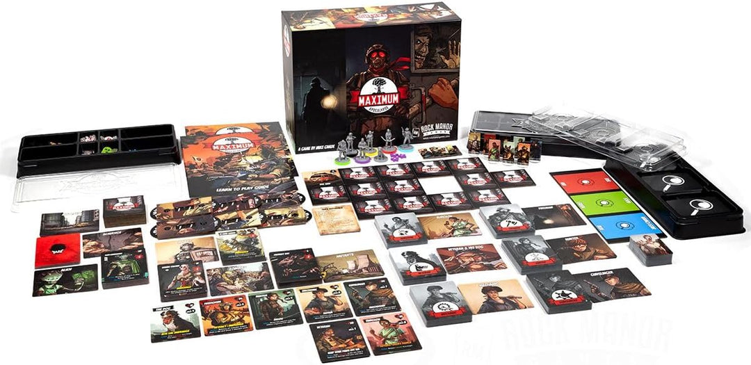 Rock Manor Games Maximum Apocalypse 2nd Edition Board Game