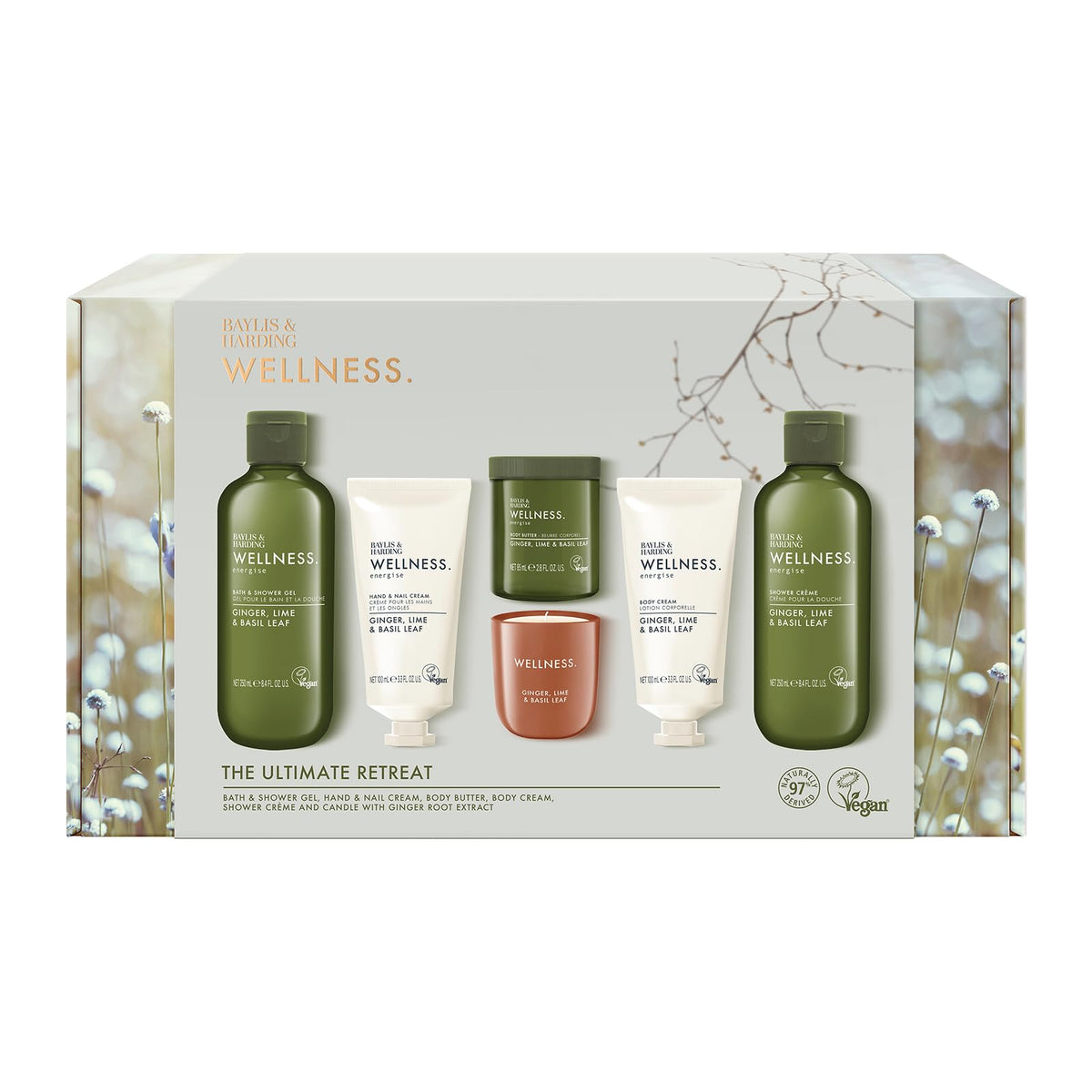 Baylis & Harding Wellness Ultimate Retreat Gift Set - 6 Pieces