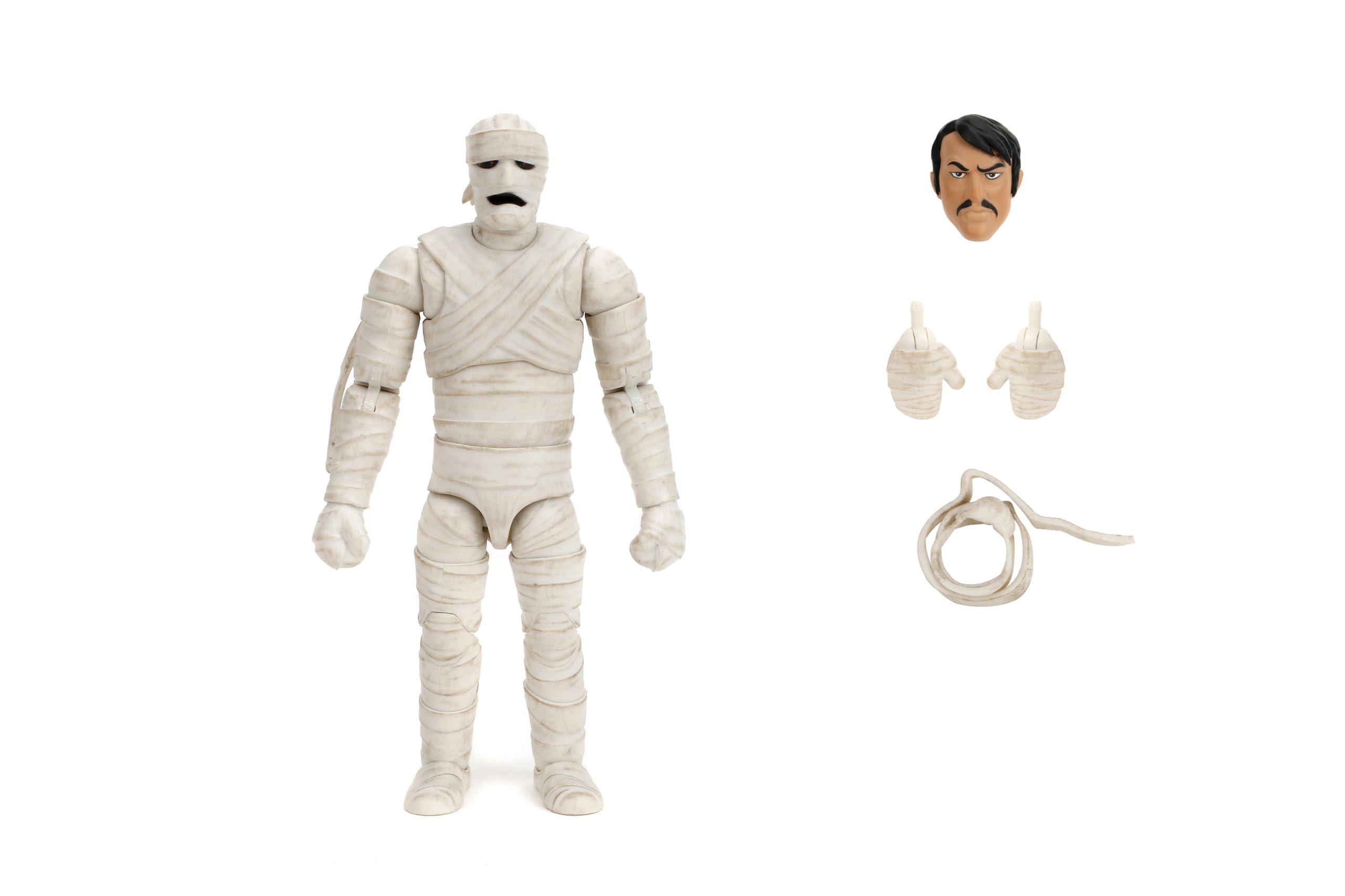 Scooby-Doo Mummy of Ankha 6-Inch Deluxe Action Figure - Highly Articulated Collectible with Accessories 8