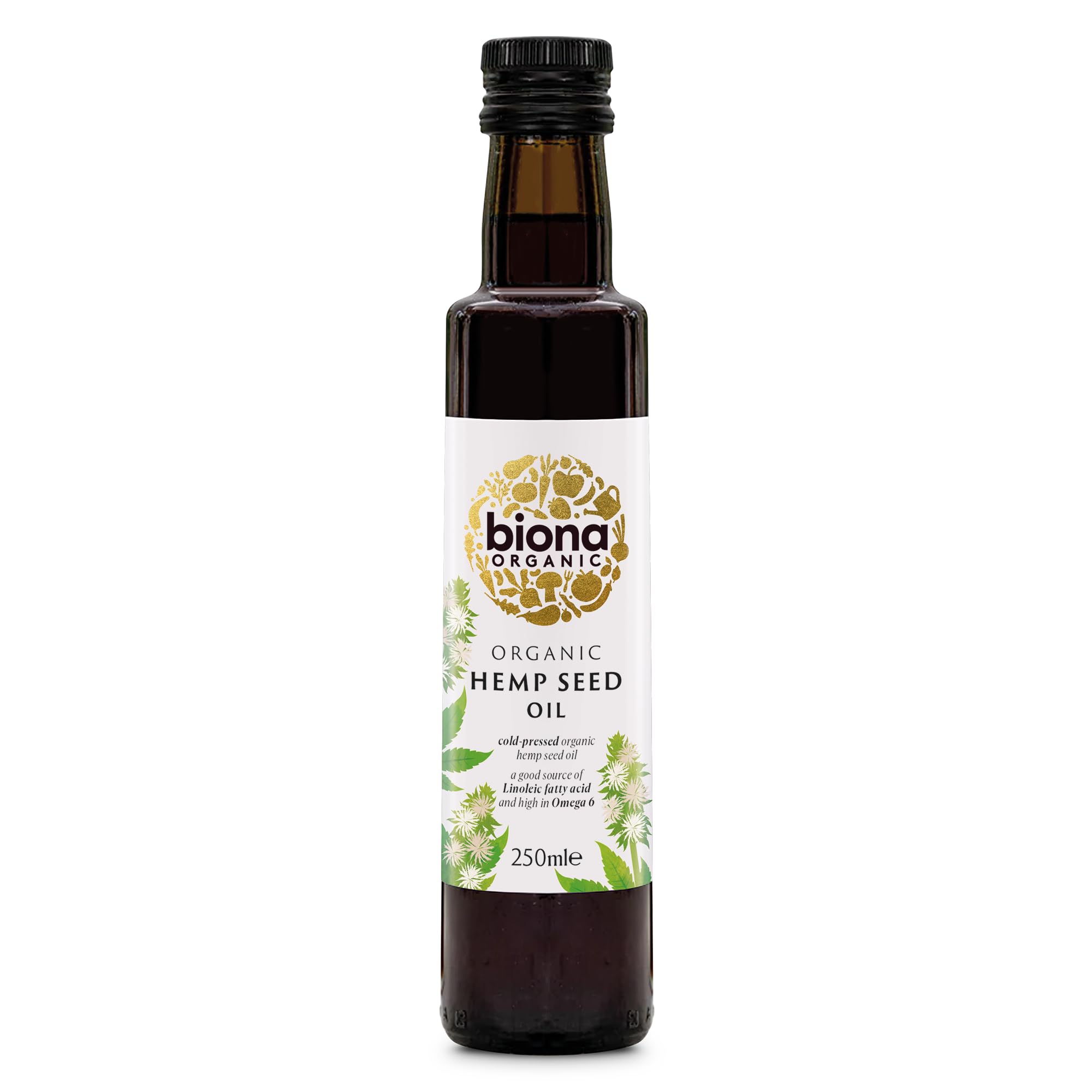 Biona Organic Hemp Seed Oil - Cold-Pressed & Unrefined | 250ml 1