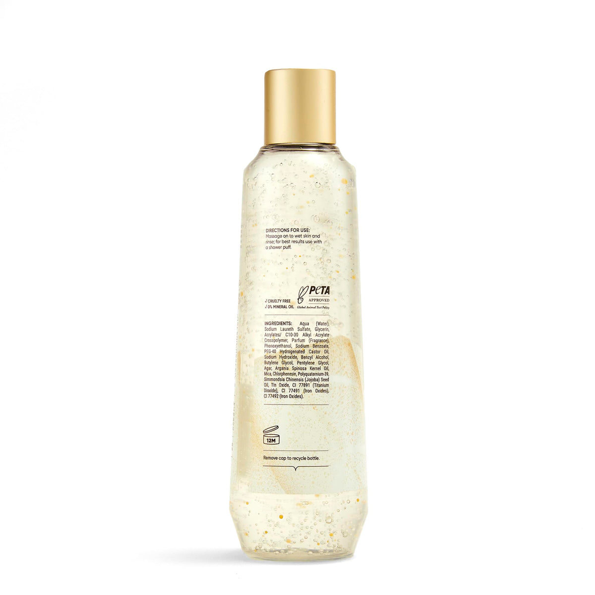 Sanctuary Spa Golden Sandalwood Shower Gel - Moisturizing, Vegan Friendly, Cruelty-Free | 60 ml