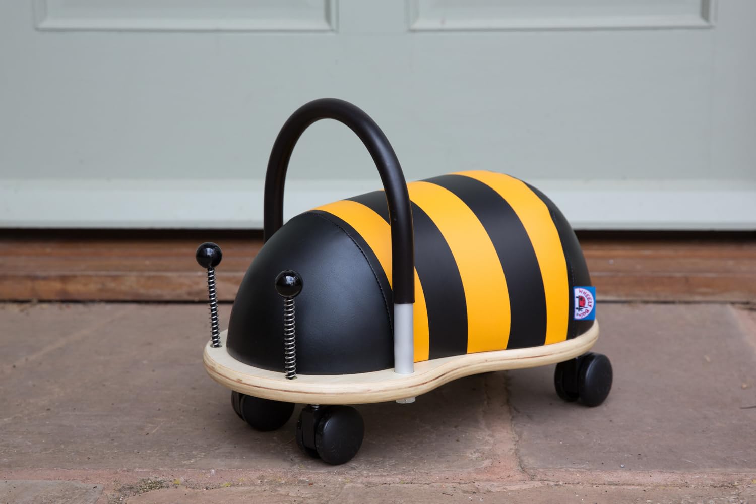 Wheelybug Toddler Wooden Ride-On - Small Bee | Ages 1-3 Years | Multi-Directional Castors 3