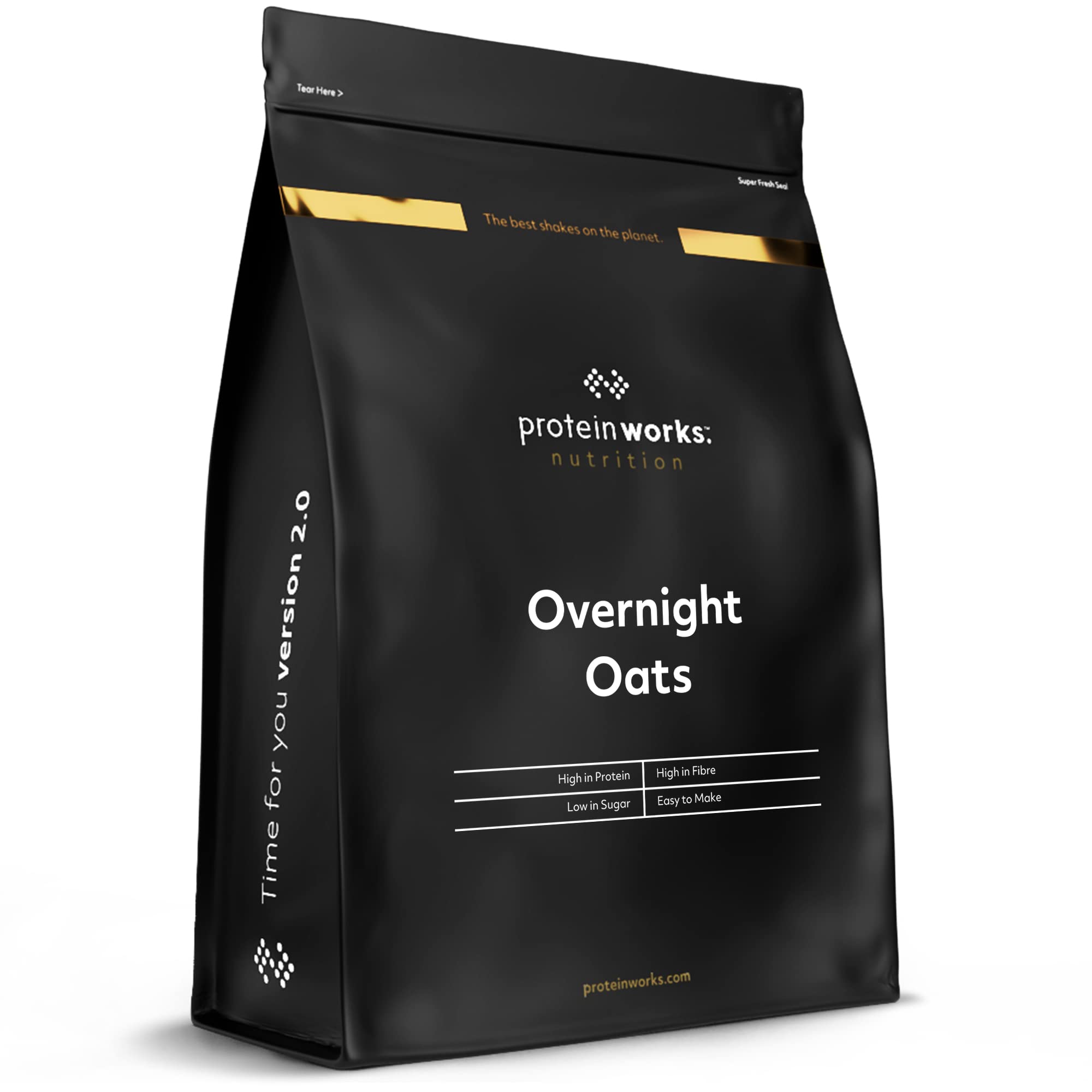 Protein Works Overnight Oats - High Protein Breakfast, Low Sugar, Summer Berries, 1 Kg 14