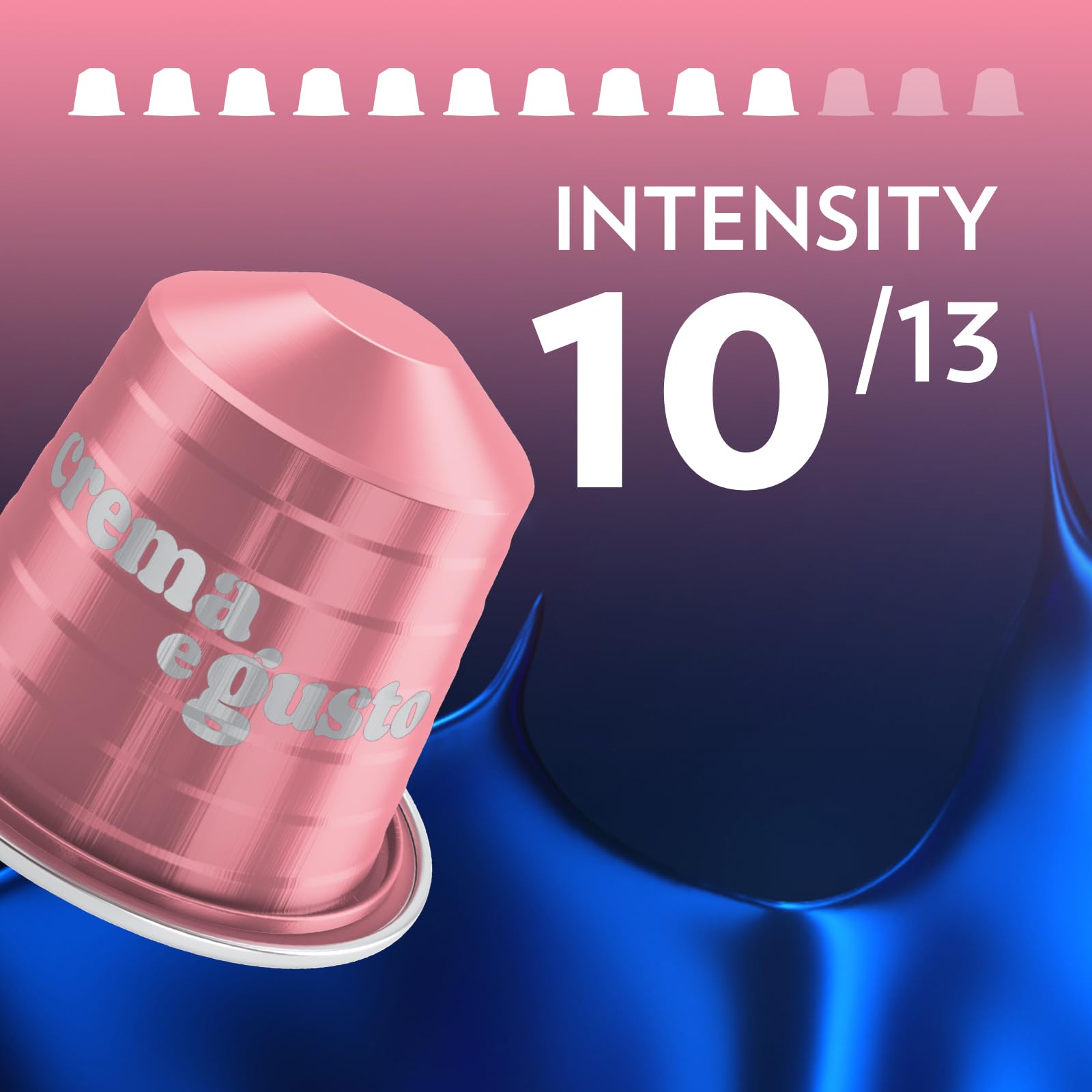 Lavazza Crema e Gusto Dolce Coffee Capsules - 30 Count Aluminium Pods | Intensity 10 4