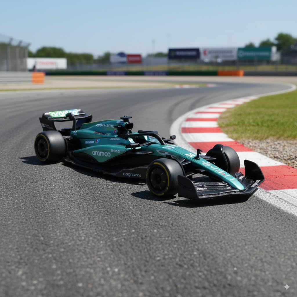 Aston Martin AMR24 F1 1:24 Scale Die-Cast Model Car - Officially Licensed Metal Display Model 3