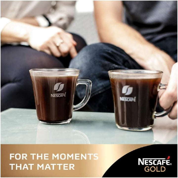 Nescafé Gold Blend Decaf Instant Coffee 200g - Smooth, Rich Aroma, Water-Processed Decaf