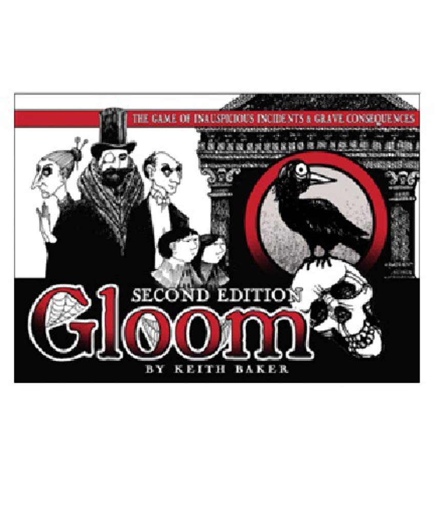 Atlas Games Gloom: The Game of Inauspicious Incidents and Grave Consequences | 2-4 Players | 60 Minutes Playing Time | Ages 8+ 1