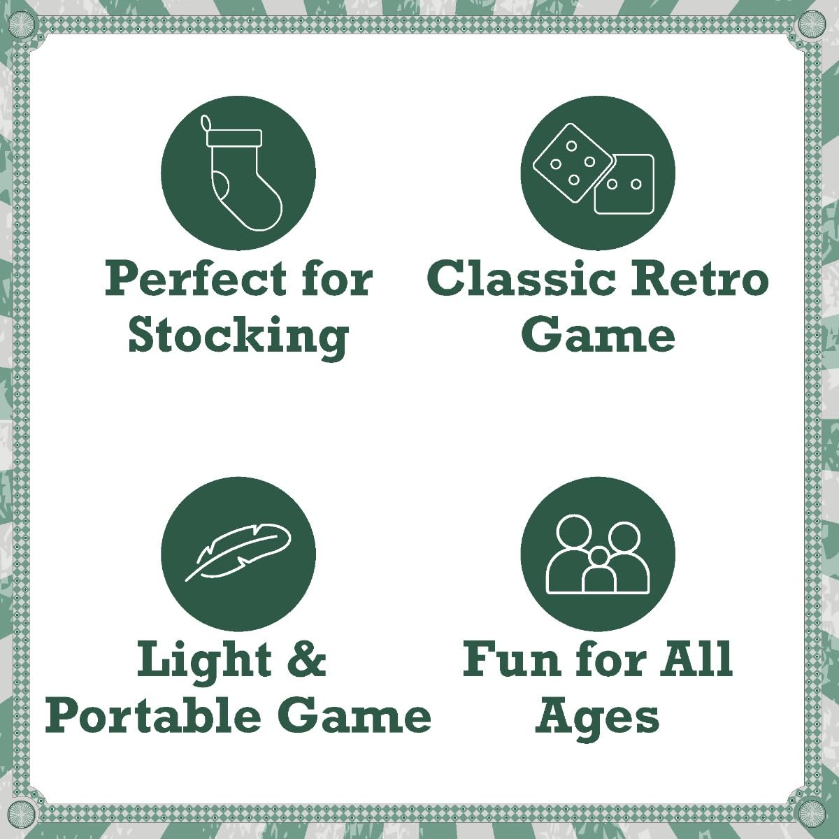 Toyrific Classic Jacks Game Set with Ball and Bag | Ages 3+ | Metal Construction 6