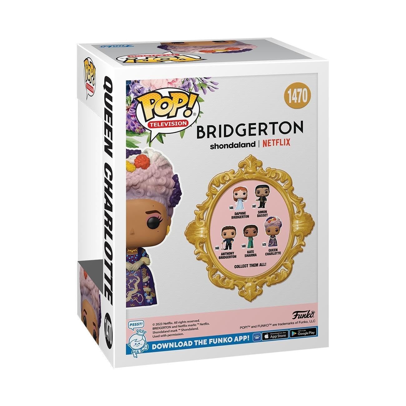 Funko POP! TV: Bridgerton Queen Charlotte Collectable Vinyl Figure | 3.75 Inches | Model 72206 3