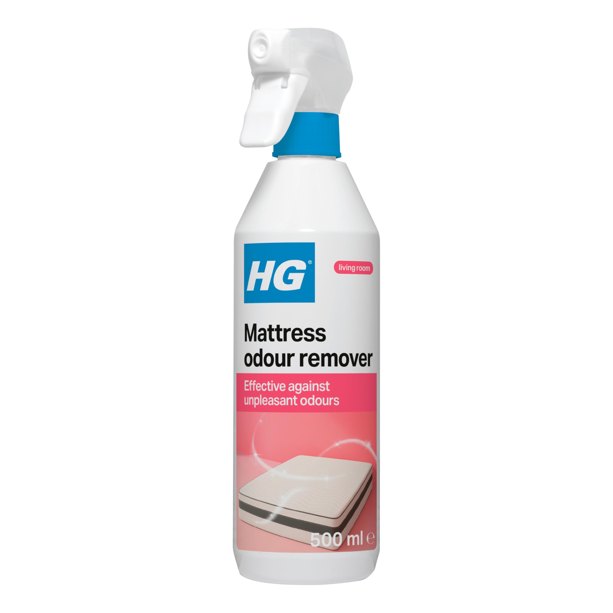 HG Mattress Odour Remover Spray - Eliminates Odours Organically | Fresh Scent | 500ml 1