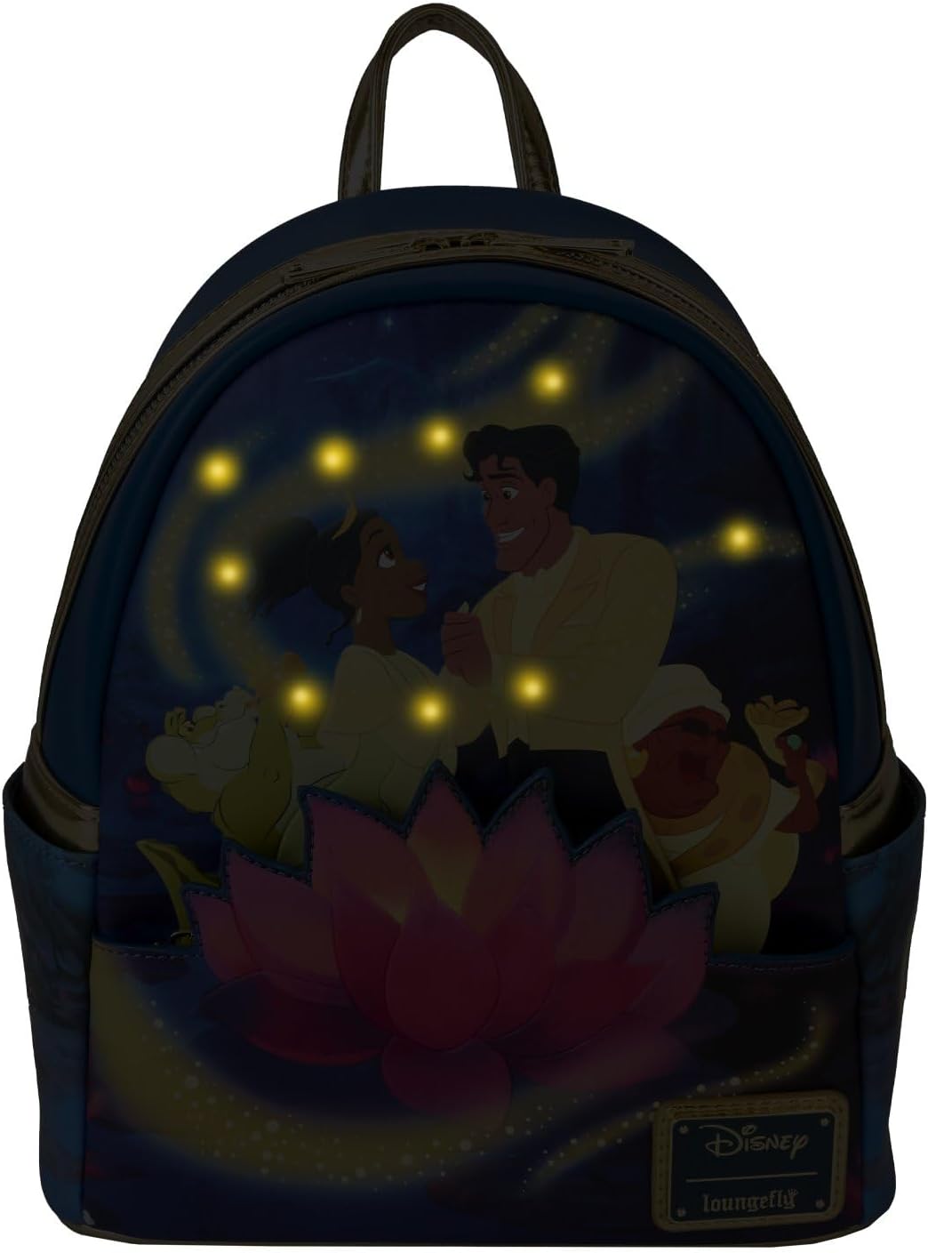 Loungefly Disney Princess and The Frog 15th Anniversary Mini Backpack (WDBK3822)