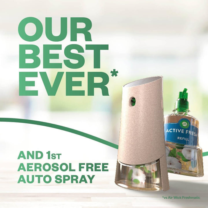 Air Wick - Pumpkin & Winter Spice Aerosol-Free Automatic Air Freshener Spray Kit