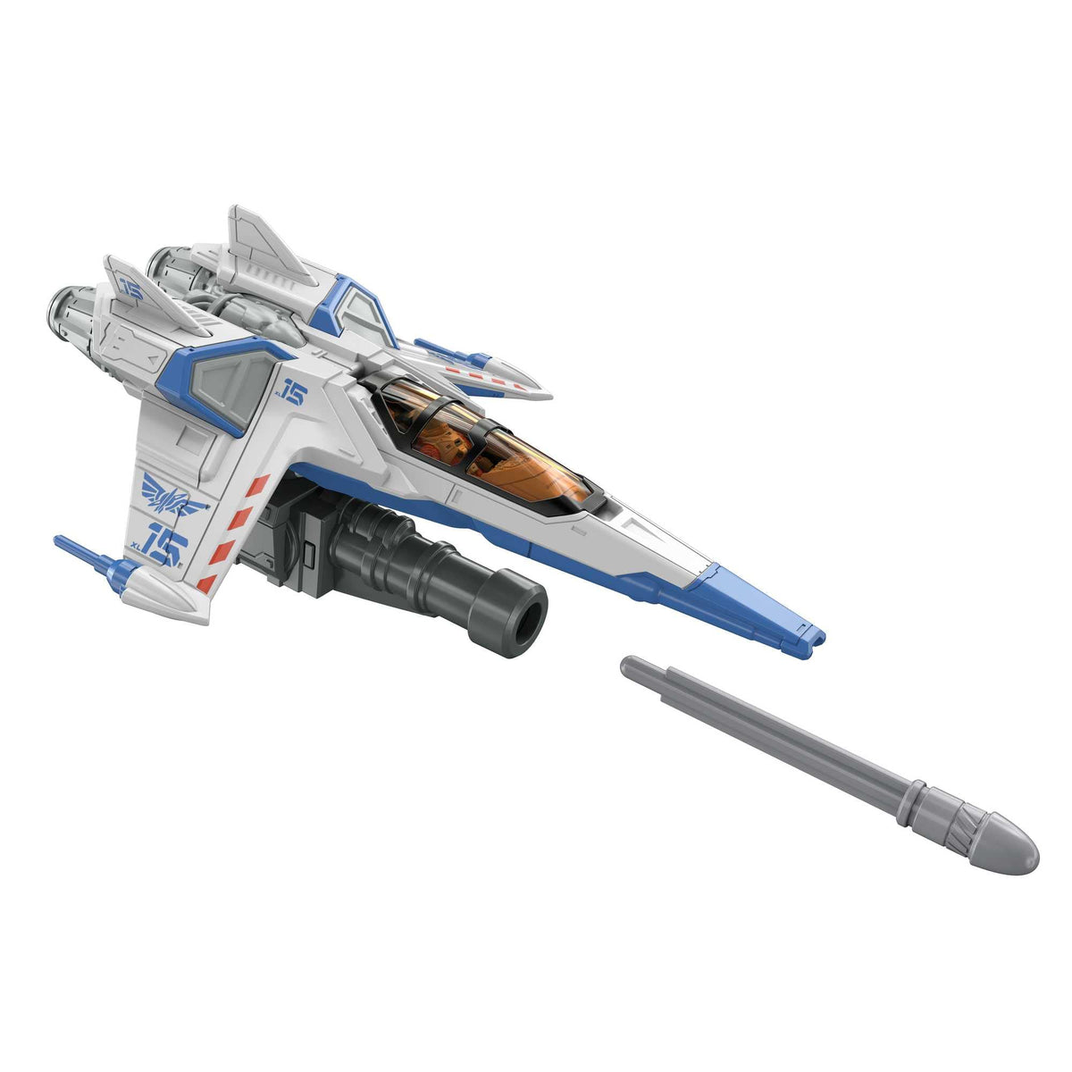 Mattel Disney Pixar Lightyear Hyperspeed Series XL-01 and XL-1 Spaceship 2-Pack with Buzz Lightyear Figure