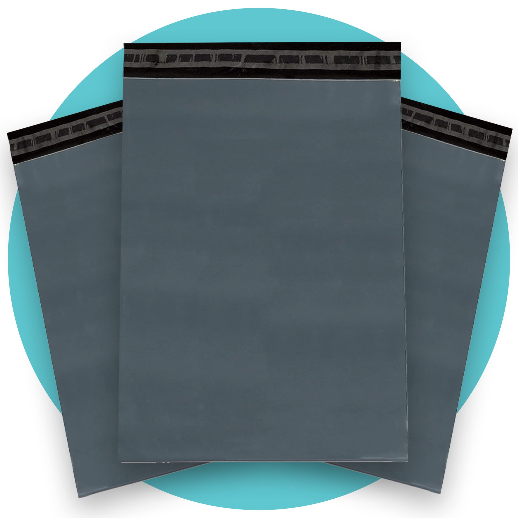 Triplast Parcel Postage Mailing Bags - 17 x 24" (425x600mm) Grey Polyethylene, Pack of 25
