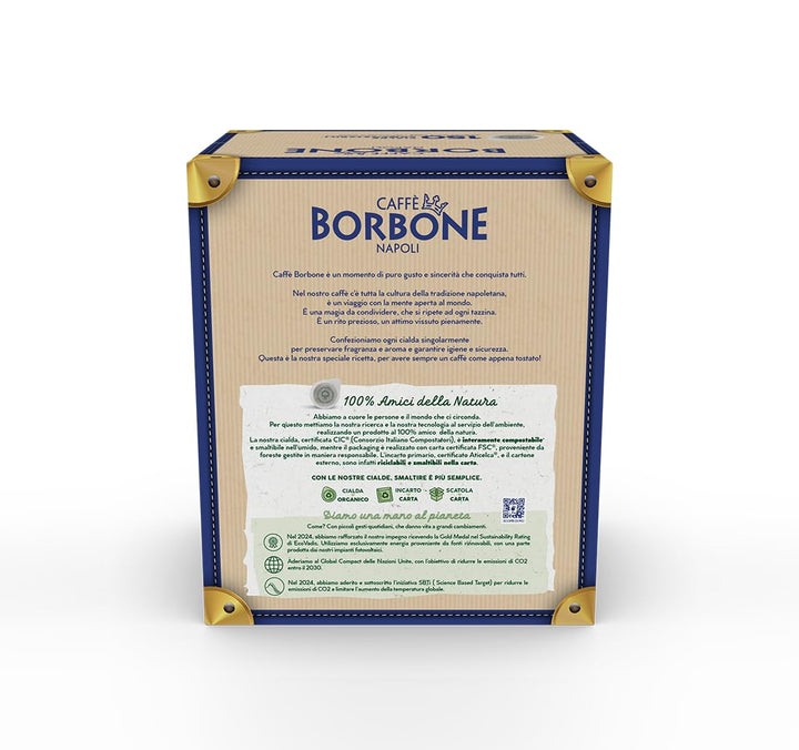 Caffè Borbone Red Coffee Blend - 150 Compostable ESE® Pods (44 mm)
