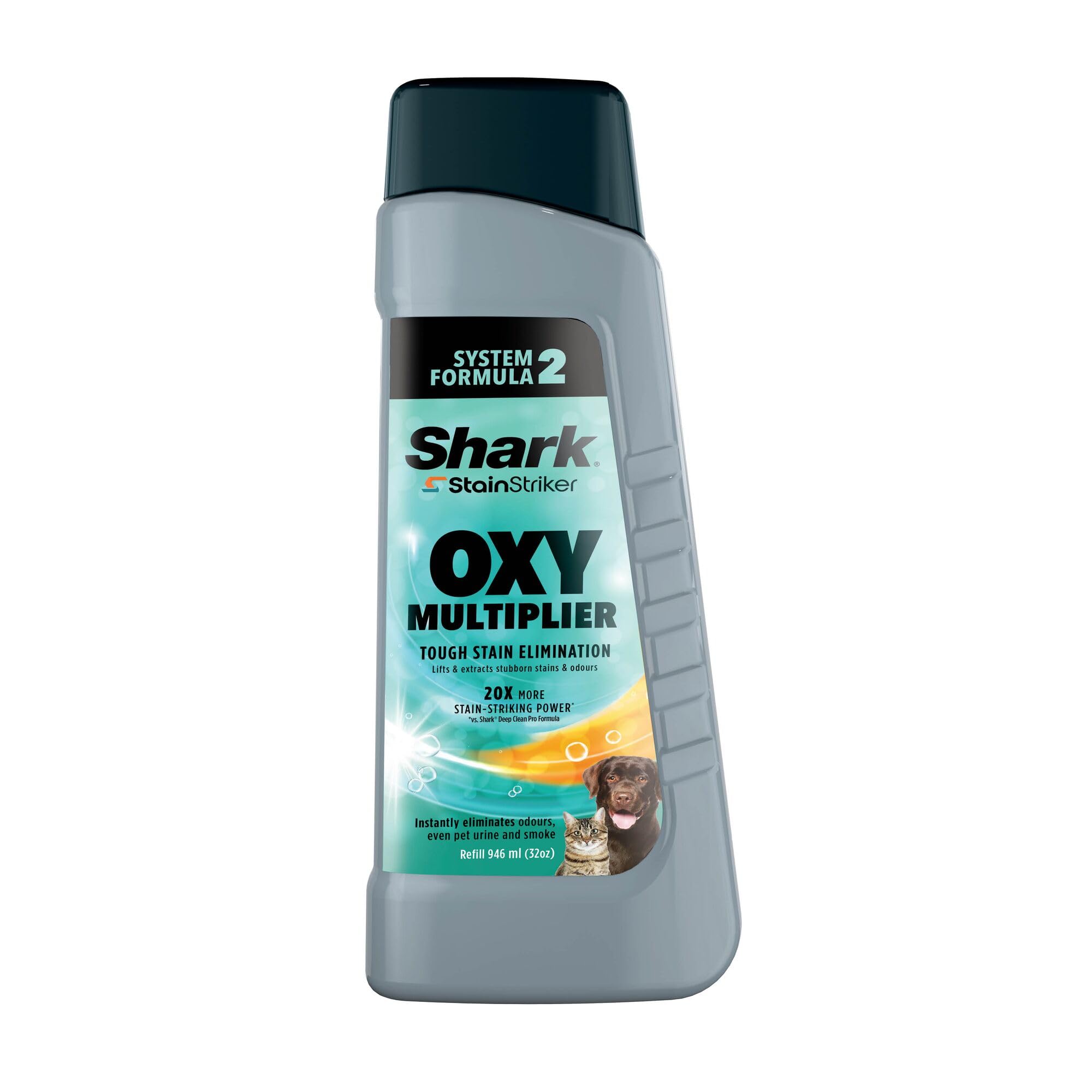 Shark StainStriker Oxy Multiplier Formula - 946ml Refill for Stubborn Stains & Odours 1