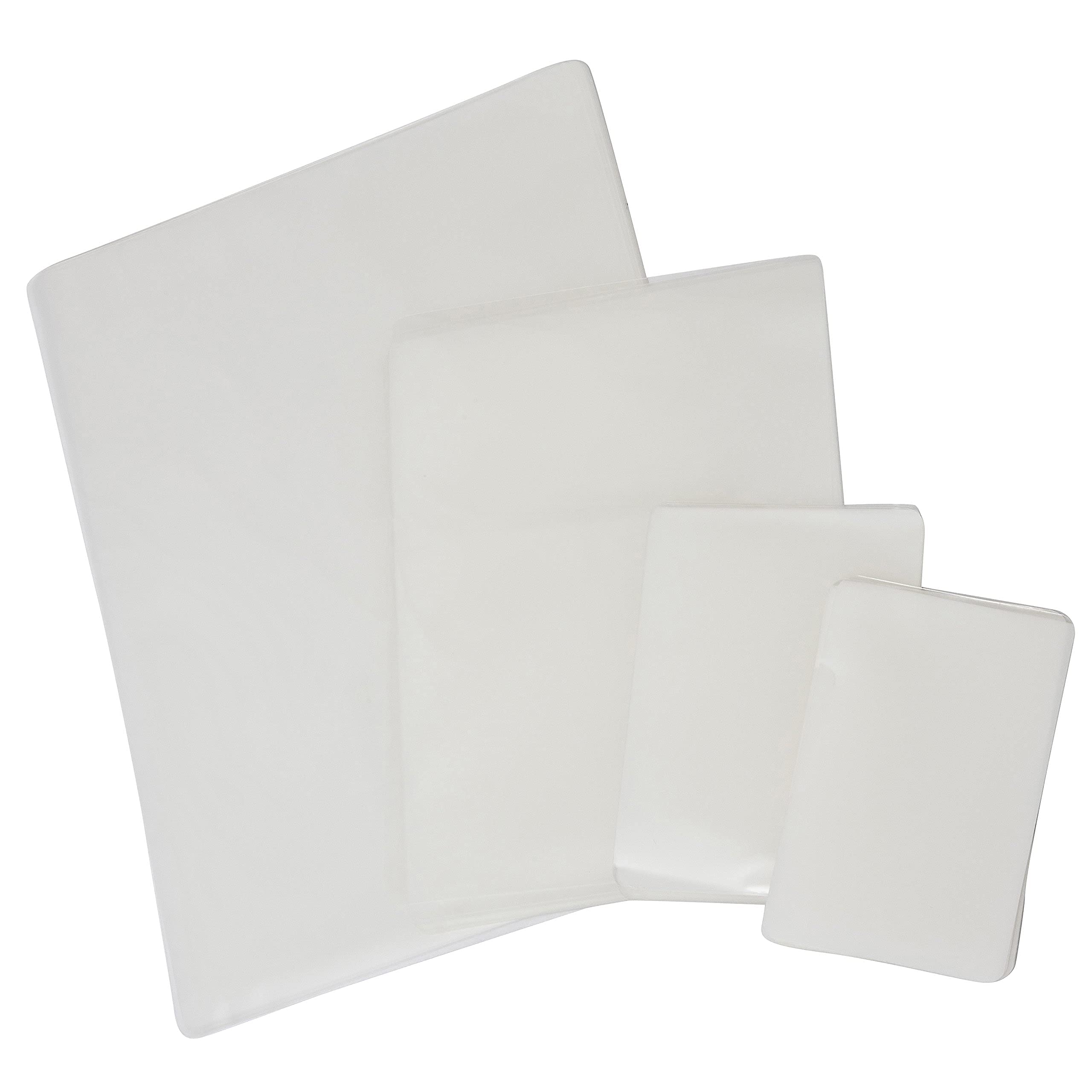 deskit Laminating Pouches - 150 Microns Glossy Multipack | A5, A6, 65x95mm, 54x86mm