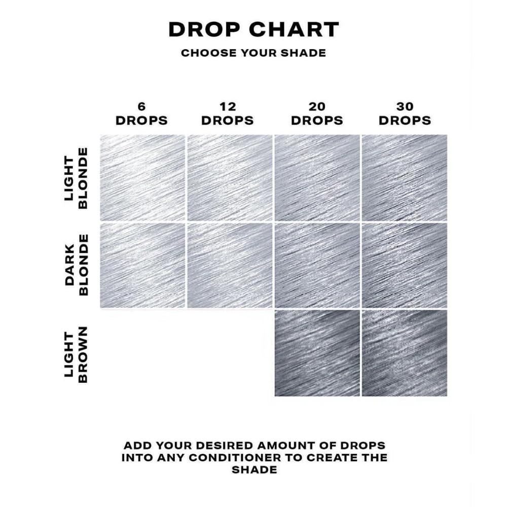 SHRINE Drop It Silver Toner Drops - Semi-Permanent Colour | 20ml 5