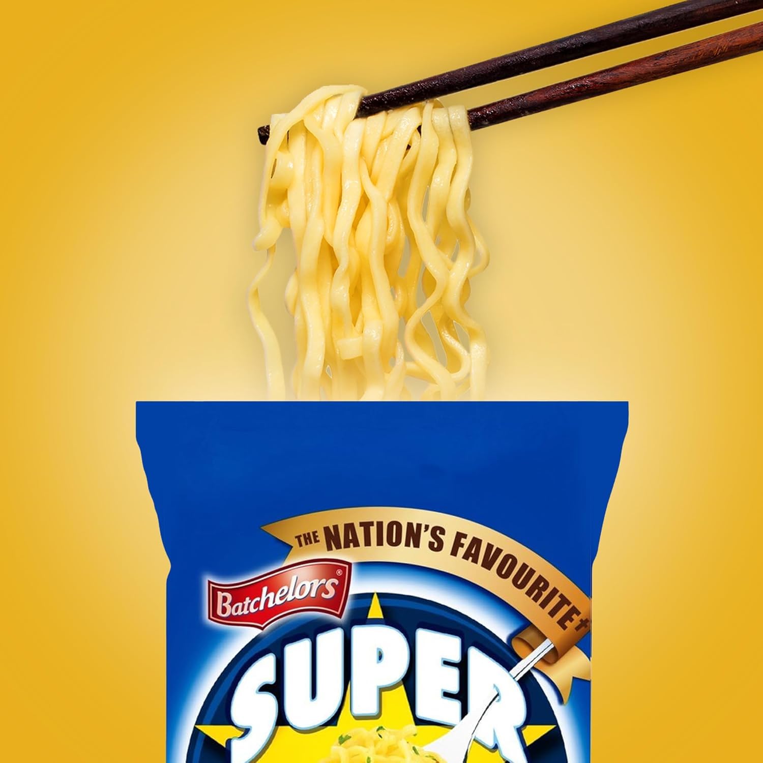 Batchelors Super Noodles Chicken Flavour Instant Snack 90g 2