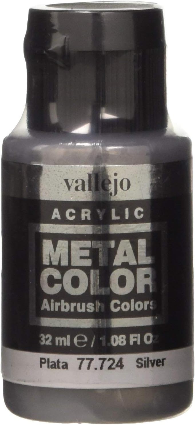 Acrylicos Vallejo 32 ml Metal Color - Silver