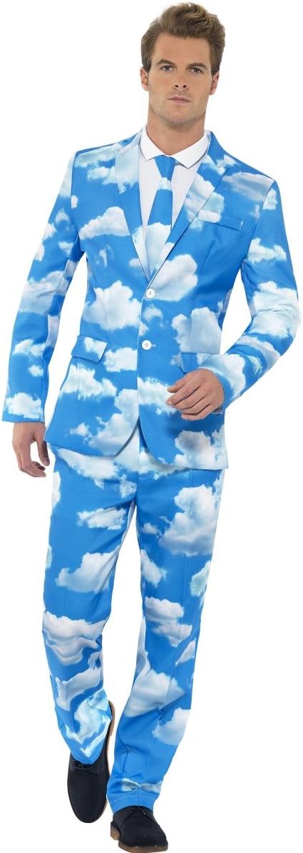 Smiffys Sky High Suit Costume - Adult Men's Size M (40086M)