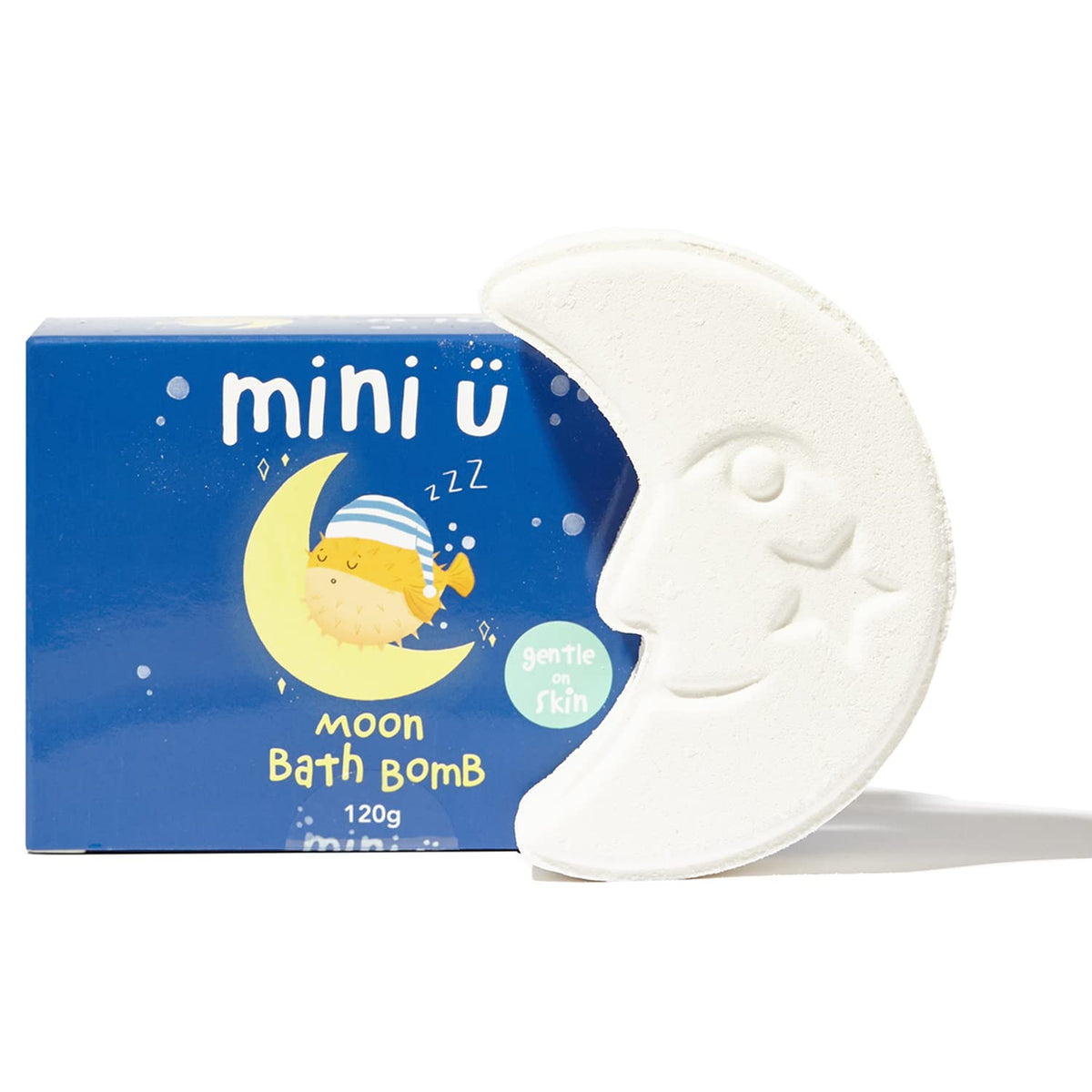 Mini-U Moon Bath Bomb Fizzer - 120 g - Shea Butter - Vegan