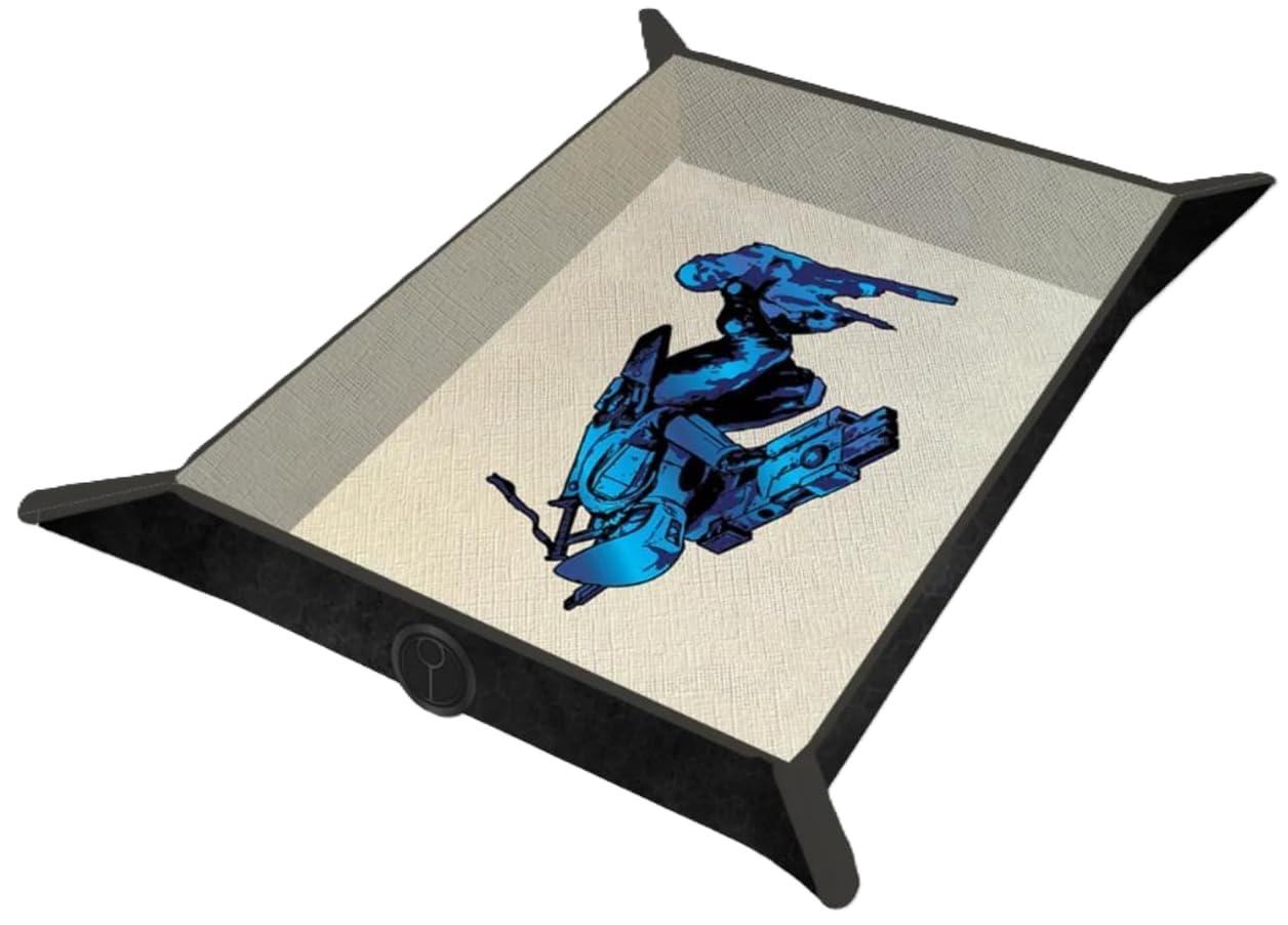 Ultra PRO Warhammer 40,000 T'au Empire Folding Dice Tray | Magnetic Corners | 8.5" x 11" Flat 1