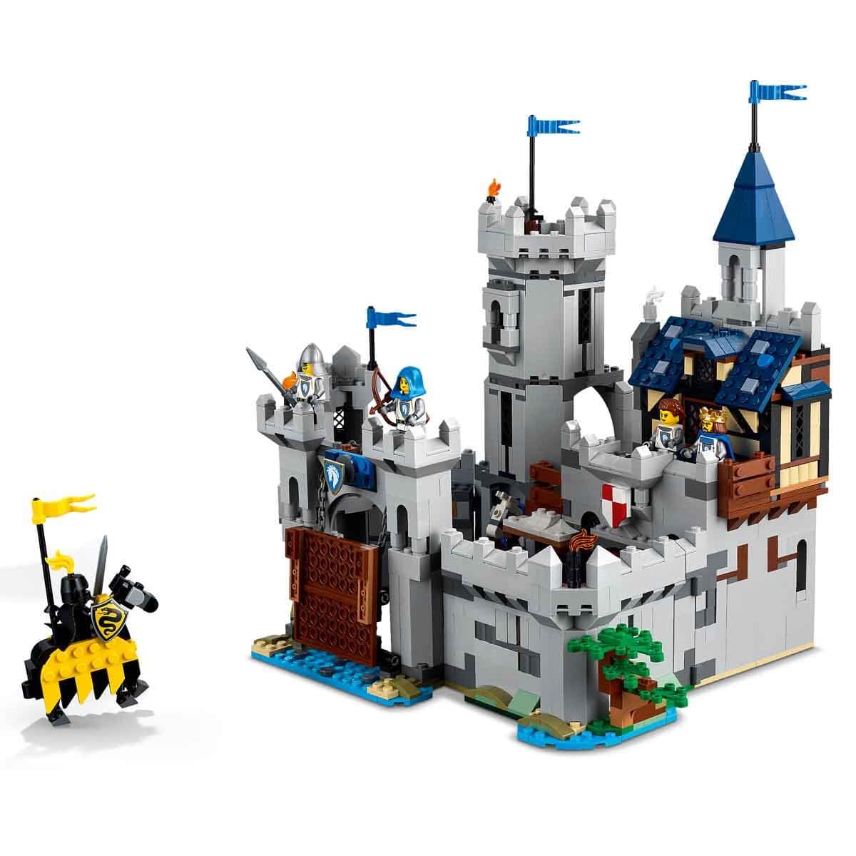 LEGO Creator 3in1 Medieval Horse Knight Castle Toy (Model 31168) | 1371 Pieces | Ages 9+ 4