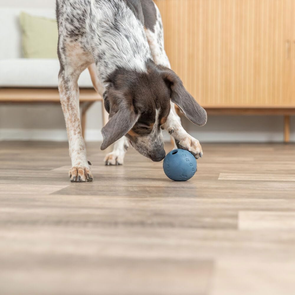 TRIXIE Dog Activity Snack Ball - Natural Rubber Treat Dispenser | 7 cm Diameter | Medium Dog Size 2