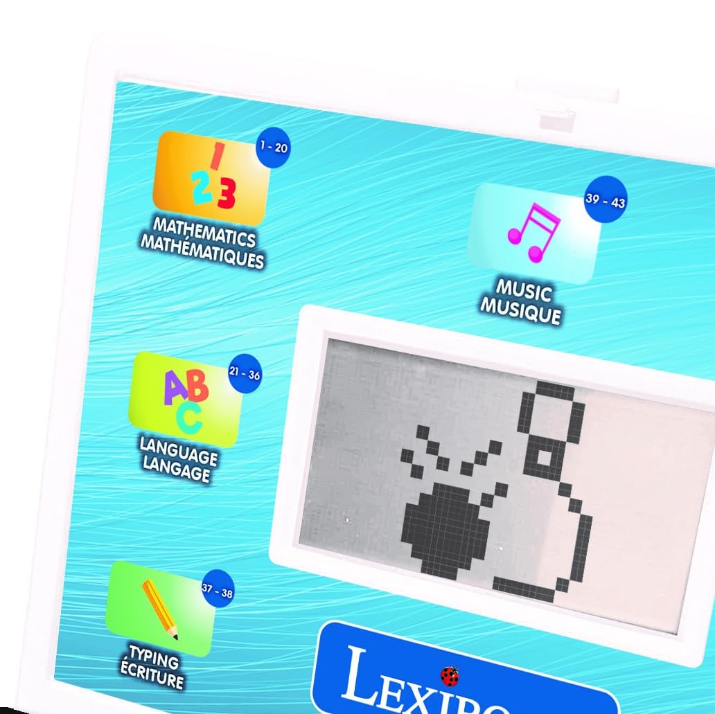 LEXIBOOK Bilingual Educational Laptop (English/French) with 124 Activities for Ages 6+ 3