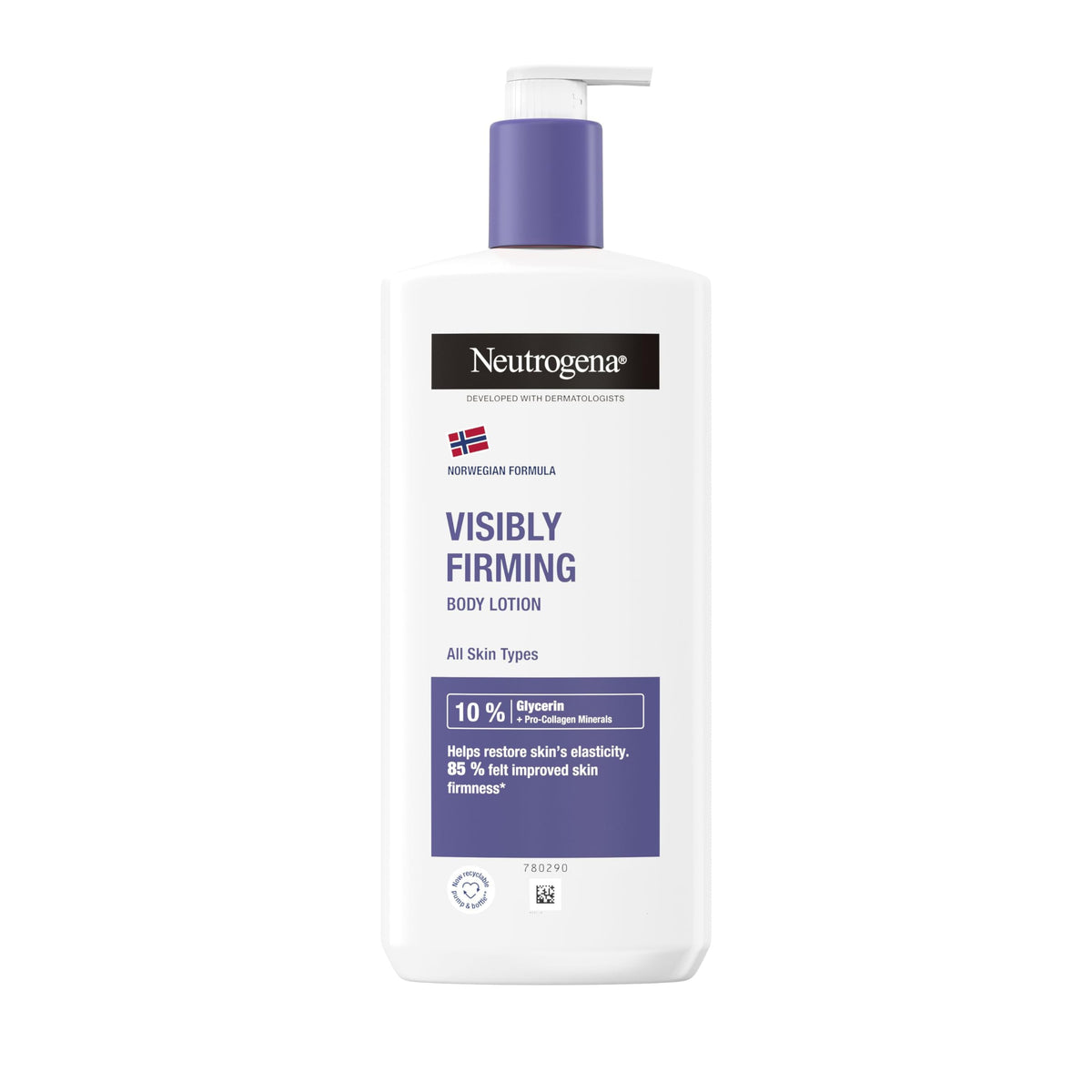 Neutrogena Visibly Renew Firming Body Lotion - 72 Hour Hydration | 400ml | Unisex