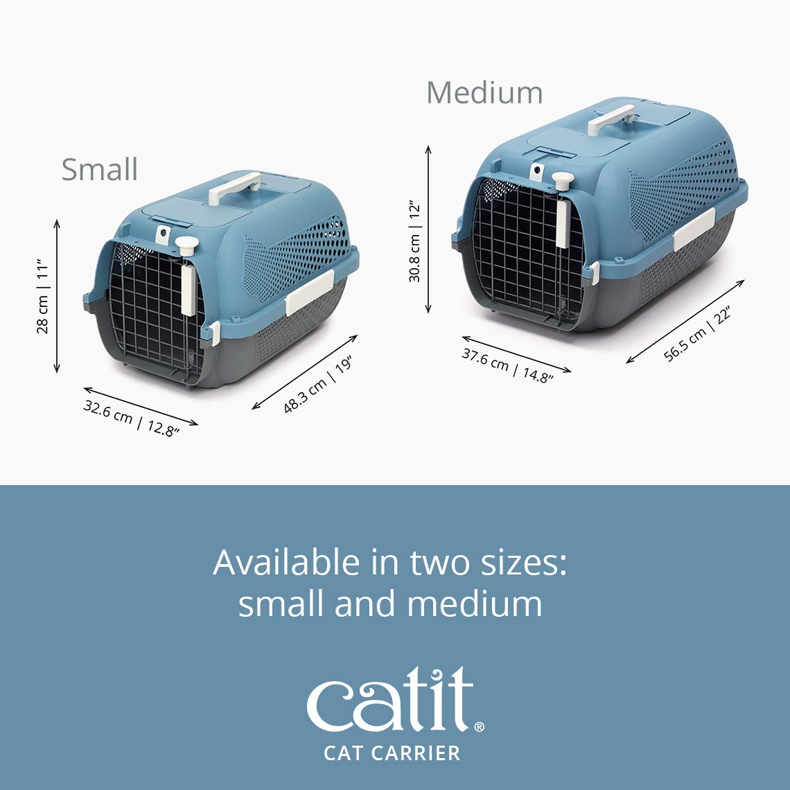 Catit Voyageur Soft-Sided Cat Carrier - Medium, Turquoise 6