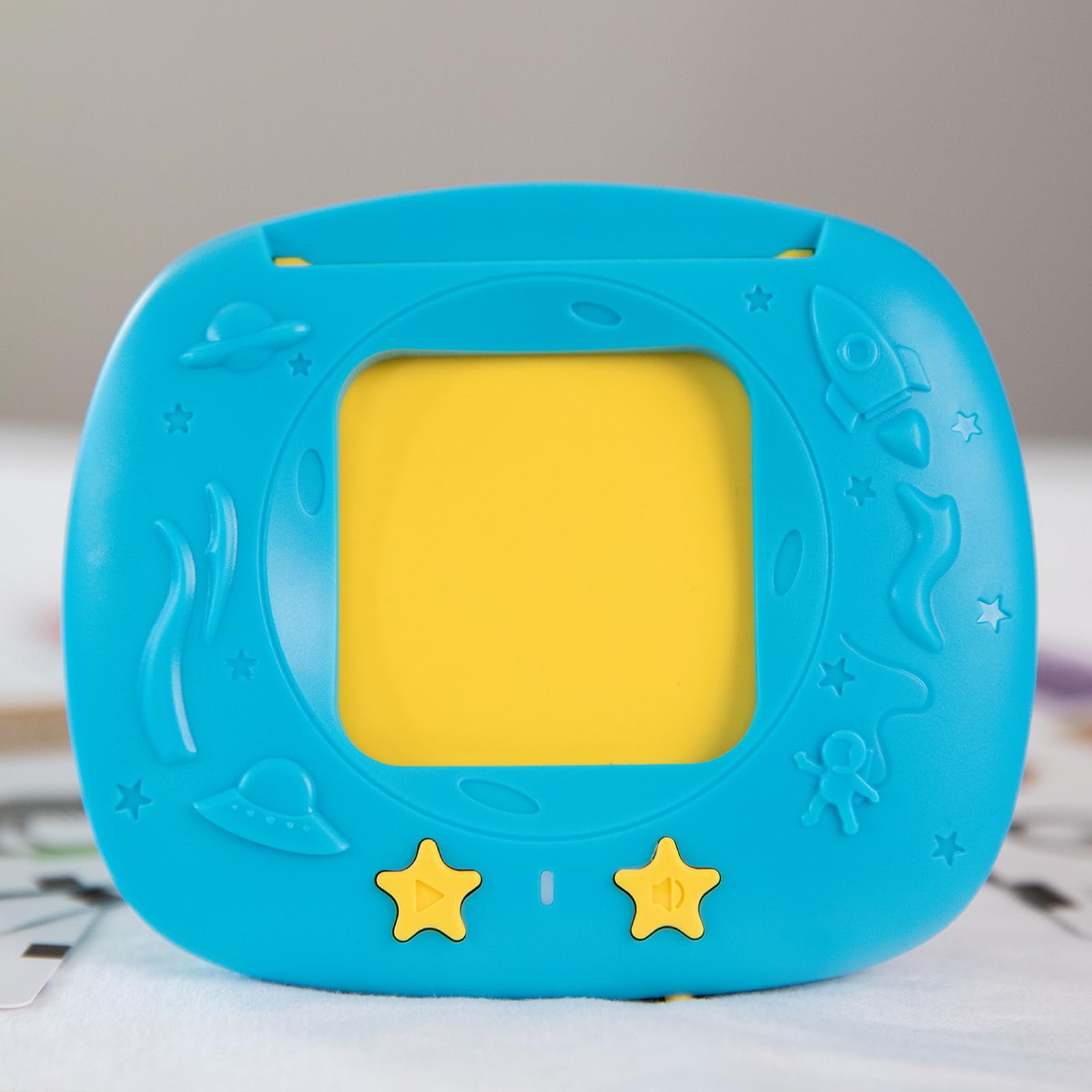 HOMESTEC Montessori Talking Flashcards - 280 Words & 8 Nursery Rhymes, Educational Toy for Toddlers 18M+ 2