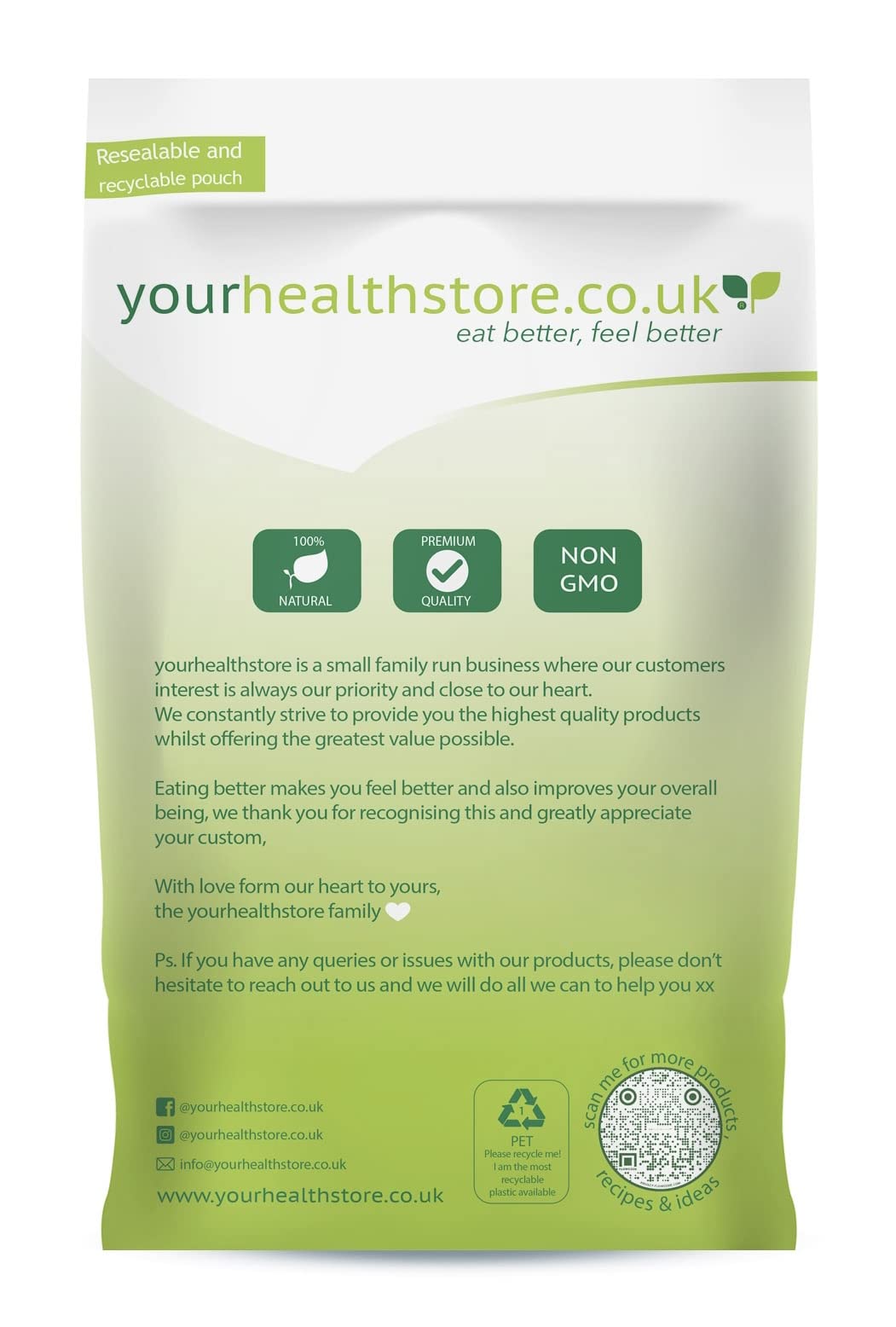yourhealthstore Vegan Coconut Milk Powder - 500g | No Added Glucose Syrup | Premium Quality 2