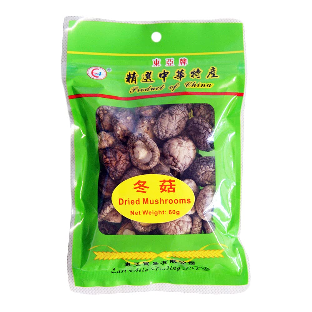 East Asia Brand Dried Shiitake Mushroom - 60g 2