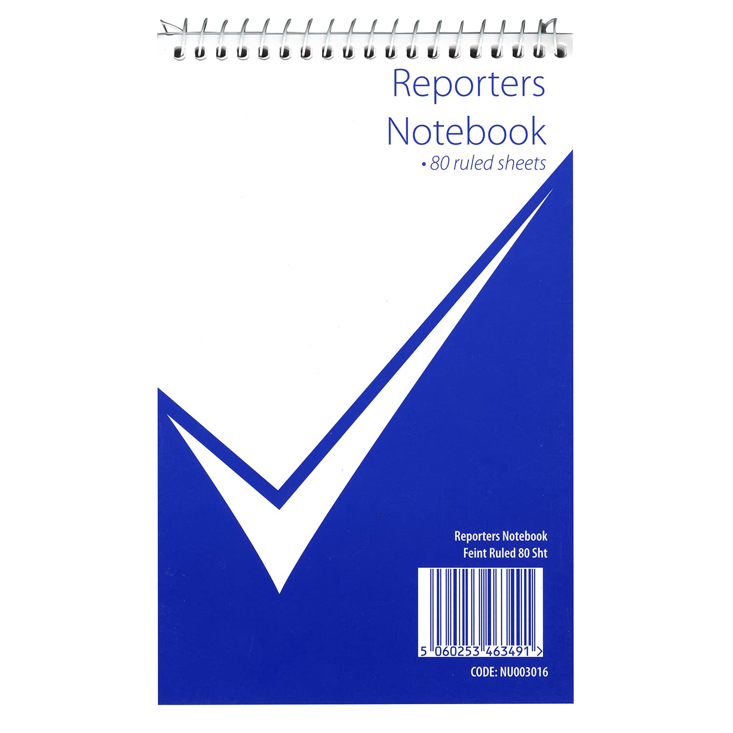 nu: Reporters Notebook - Pocket Size (125x200mm) | Soft Cover | 160 or 320 Pages Available