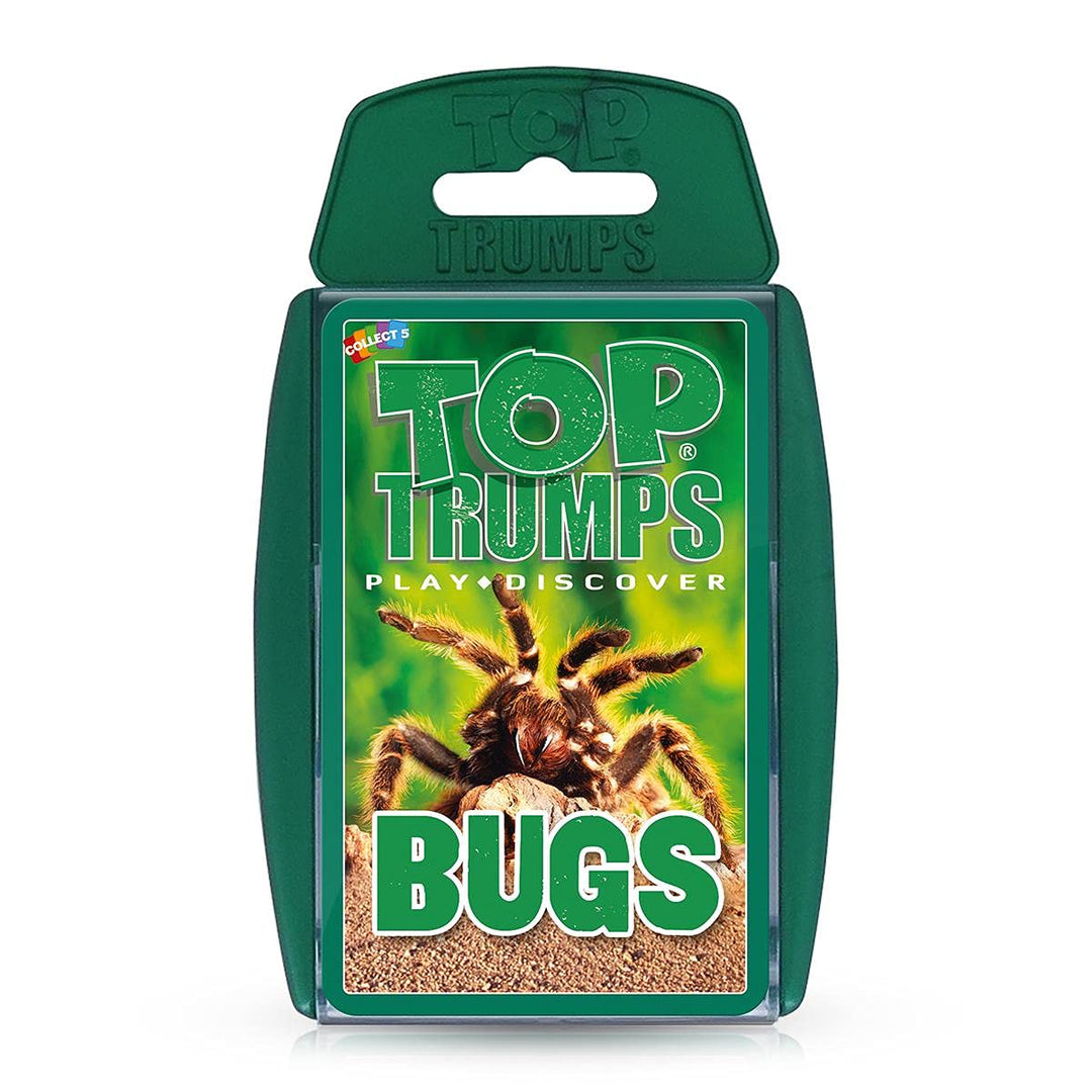 Top Trumps Bugs Classic Card Game - Educational Insect & Arachnid Trivia for Kids 6+