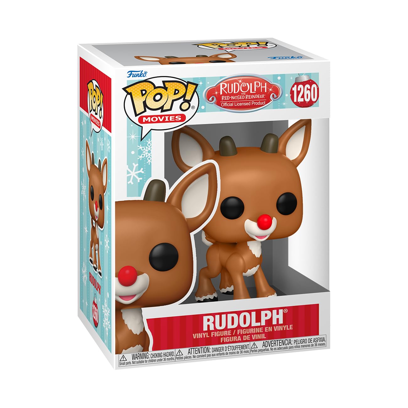 Funko Pop! Movies: Rudolph the Red-Nosed Reindeer - Rudolph Vinyl Figure 64342 1