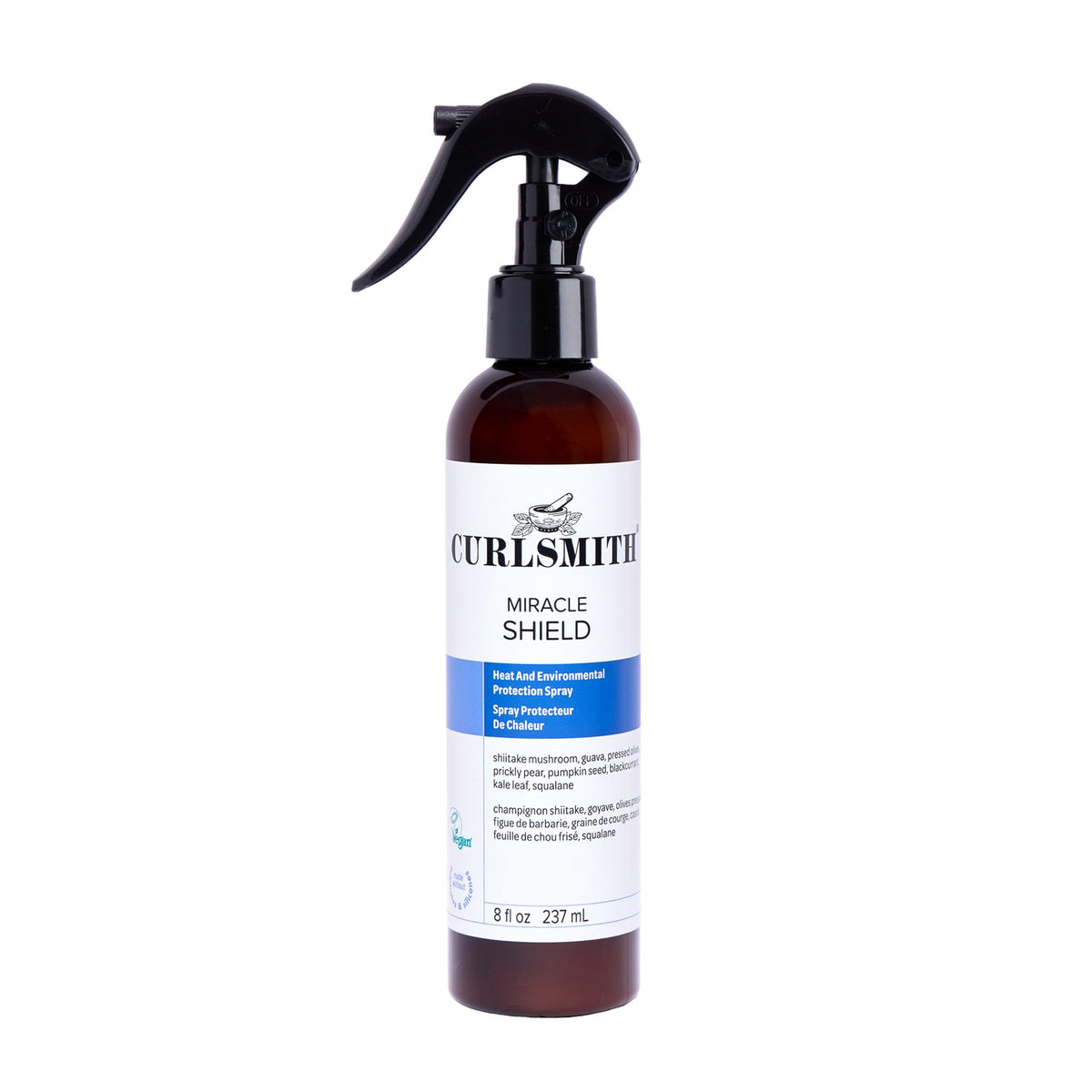 Curlsmith Miracle Shield - Protein-Rich Hair Protection Spray for All Curls | 237ml