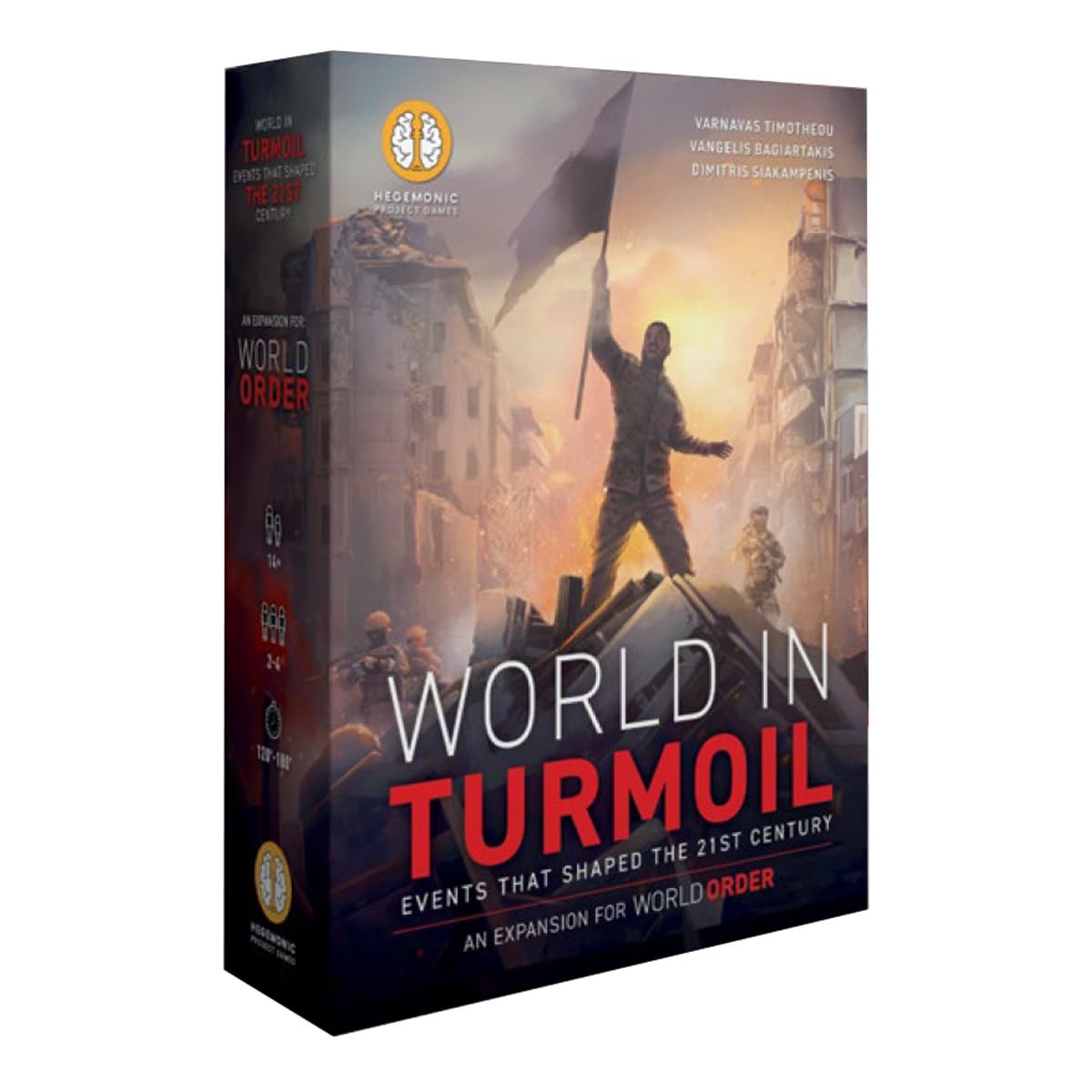 Hegemonic World Order: World in Turmoil Expansion | Strategy Board Game | 2-4 Players | Ages 14+