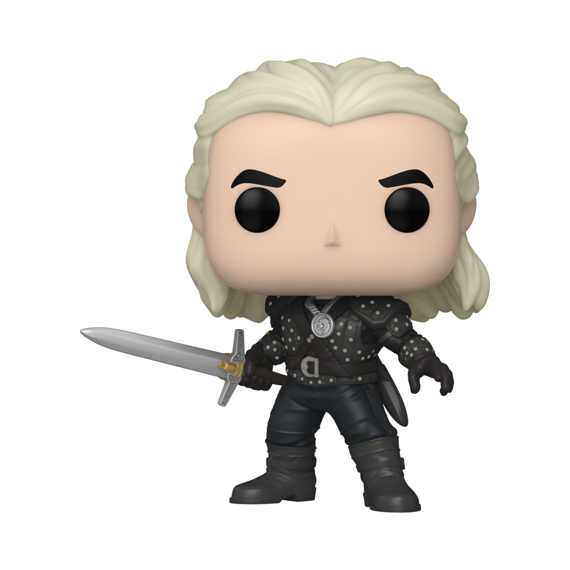 Funko Pop! Geralt - The Witcher Vinyl Figure | ~3.75 in | Silver | Limited Chase Variant 2