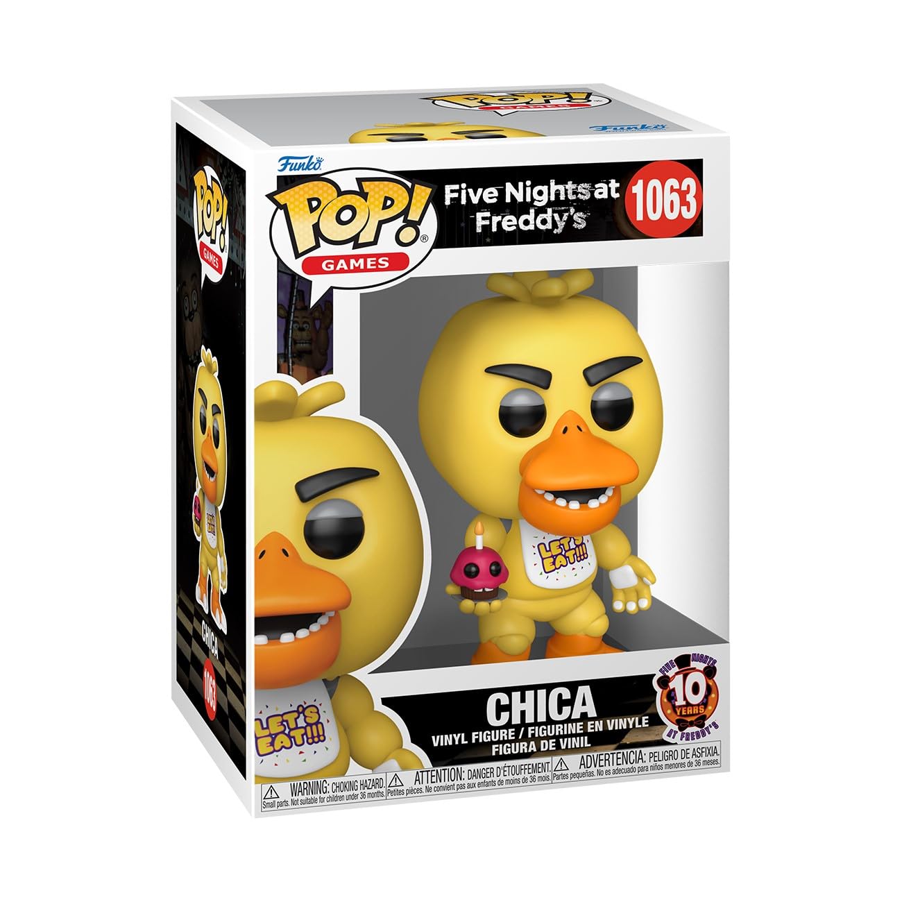 Funko POP! Games: Five Nights at Freddy's - Chica the Chicken Vinyl Figure 1