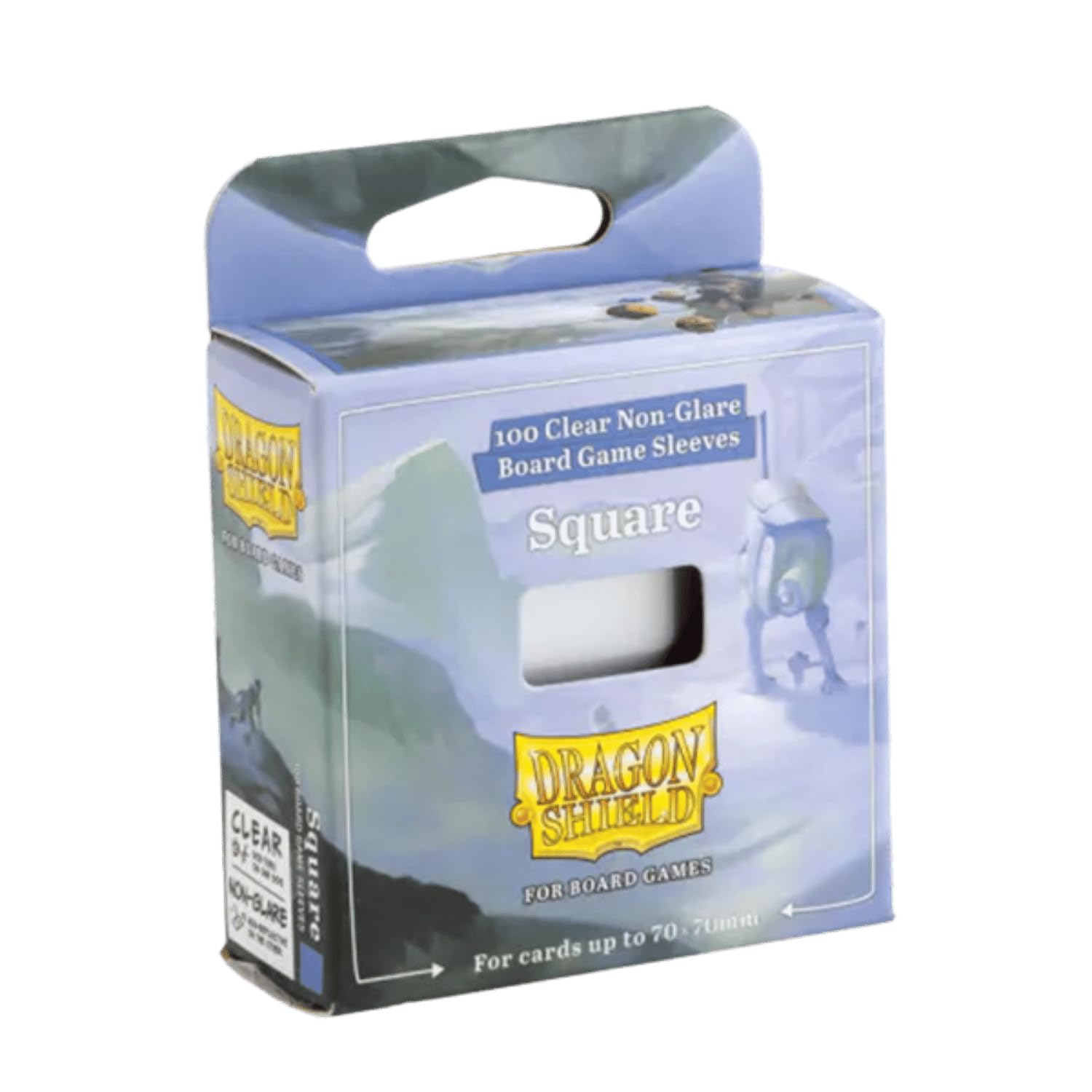 Dragon Shield Card Sleeves - 100 Micron Thick, Anti-Glare, Acid & PVC Free | Square