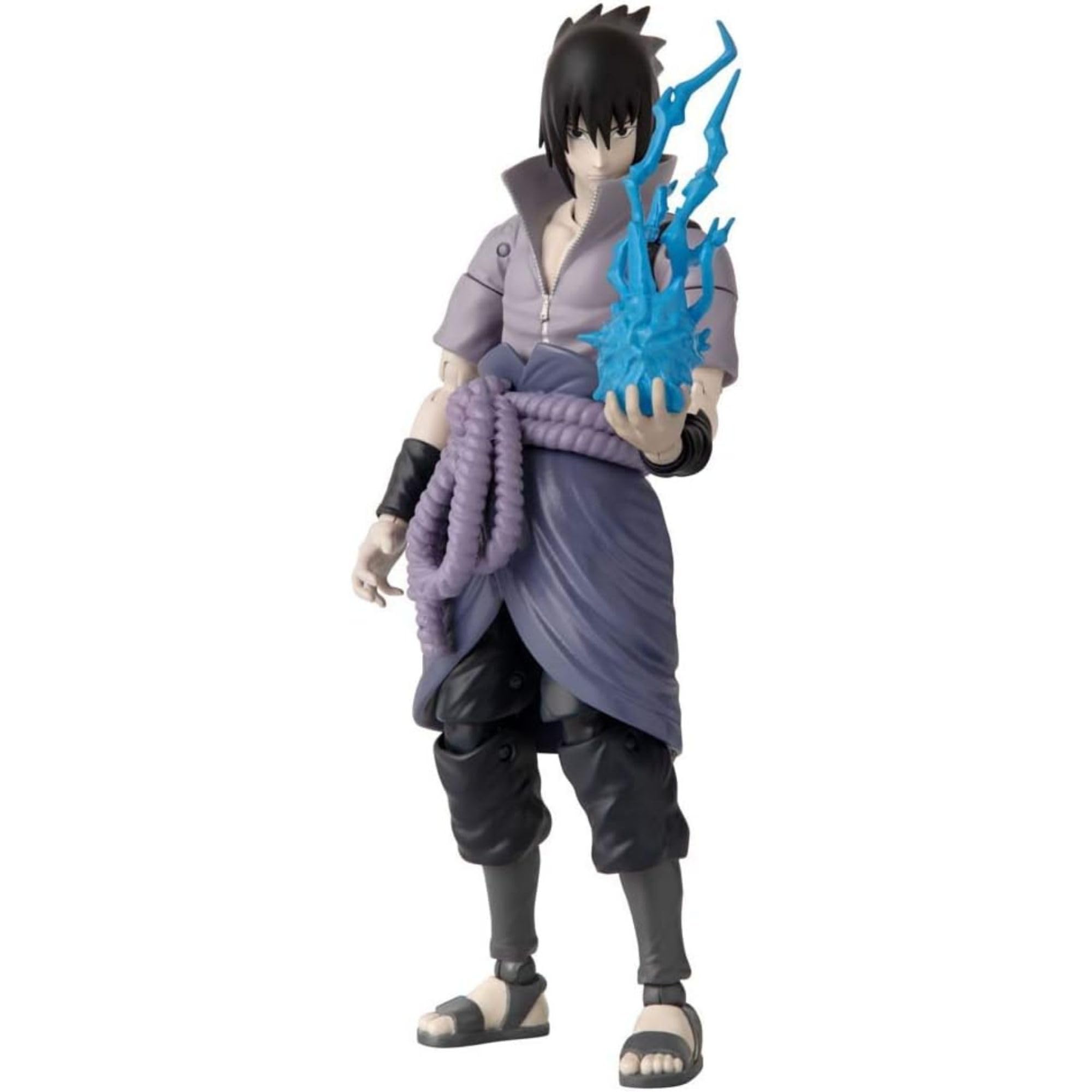BANDAI Naruto Anime Heroes Sasuke Uchiha Action Figure - 17cm, 17 Points of Articulation 2