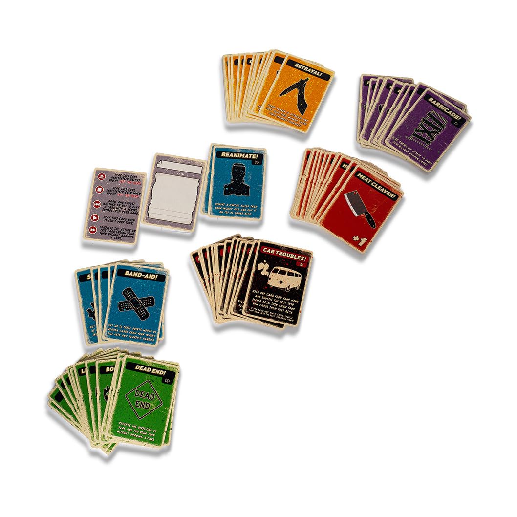 Escape Tabletop Games Psycho Killer Card Game – VHS-Style Horror Survival Party Game for Adults 2