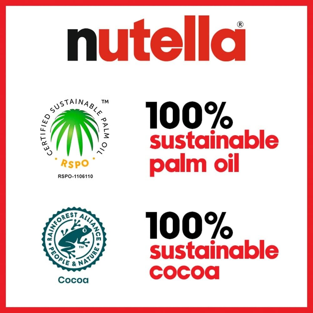 Nutella Hazelnut Chocolate Spread 200g - Breakfast & Snack Topping