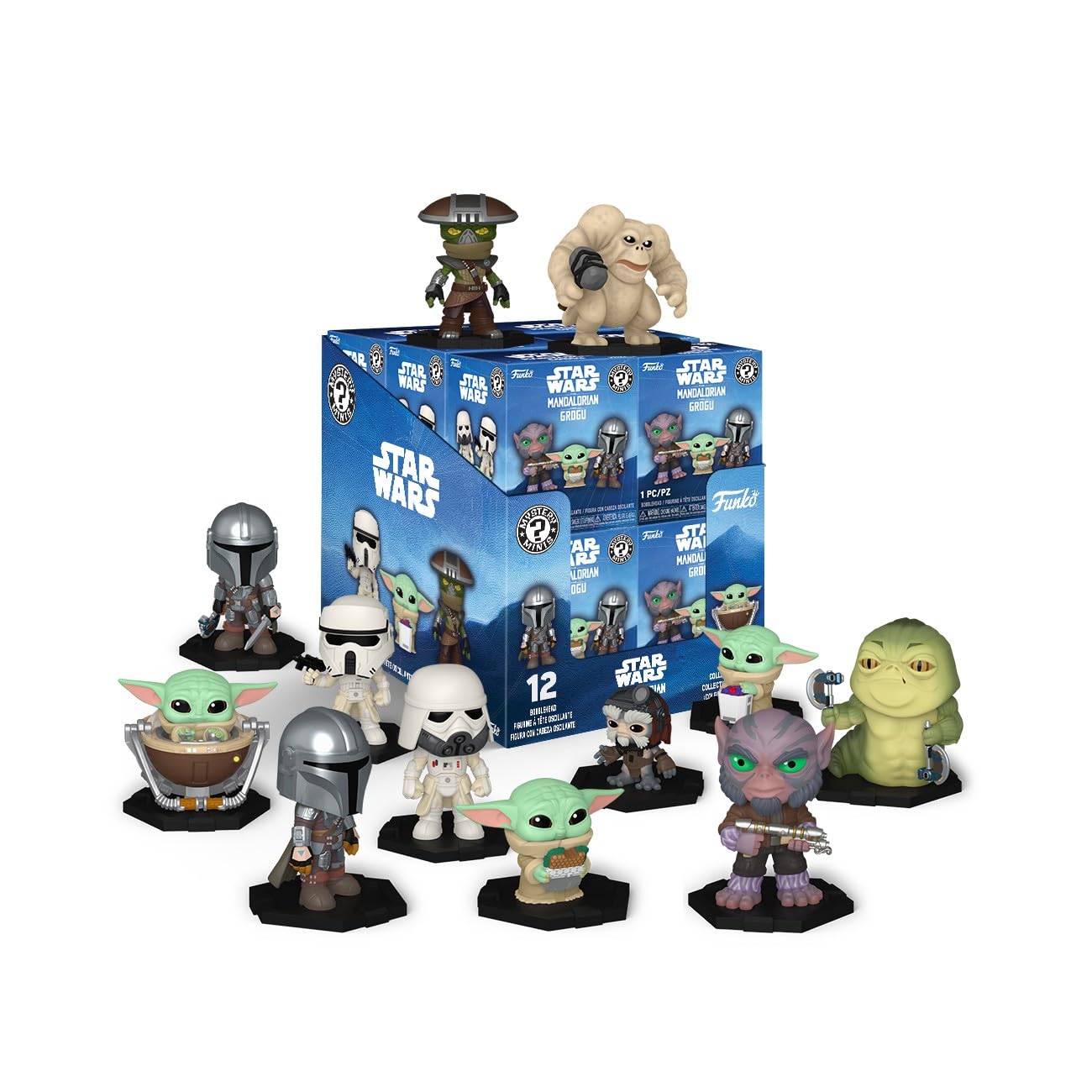Funko Mystery Mini: Star Wars - The Mandalorian and Grogu - 1 of 12 Random Figures 1