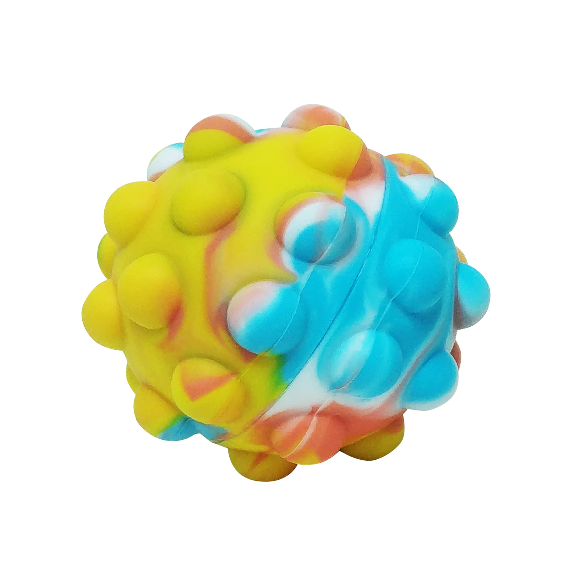 HGL Push Popper Fidget Ball - Satisfying Pop Sound Sensory Toy for Kids 3+ 1